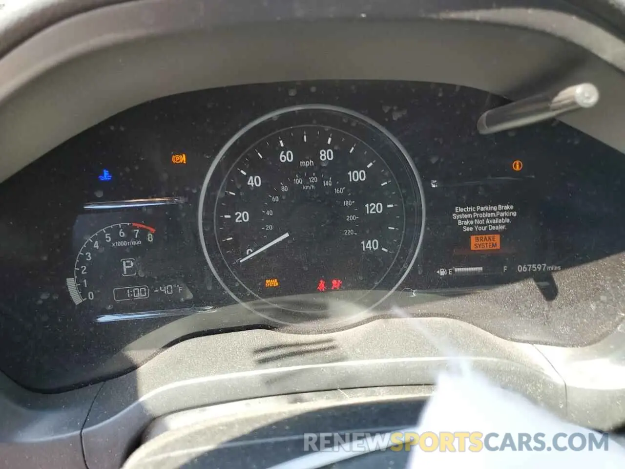9 fotografías del automóvil dañado 3CZRU6H78KM724304 HONDA HR-V 2019