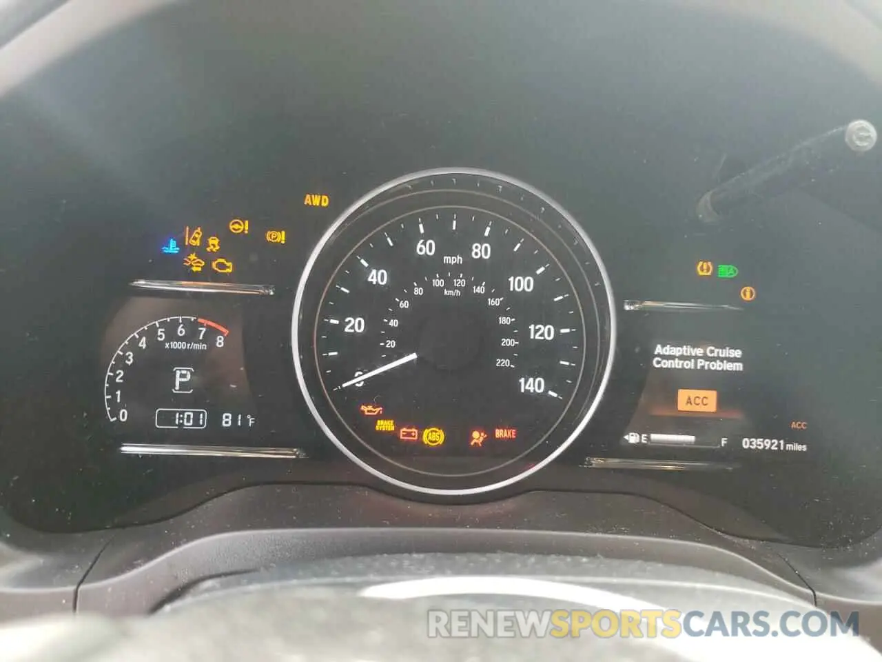 9 fotografías del automóvil dañado 3CZRU6H79KM735098 HONDA HR-V 2019