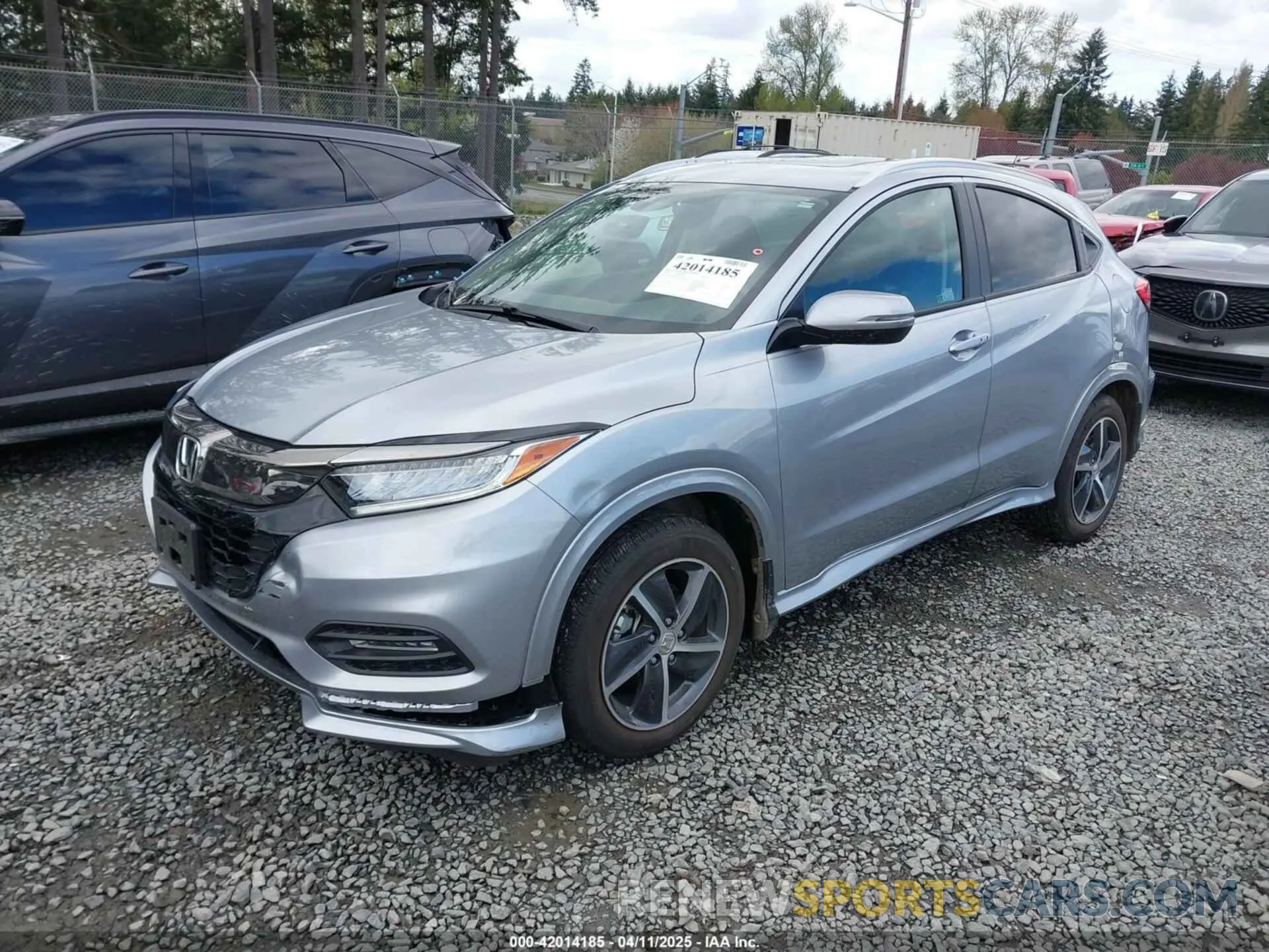 2 fotografías del automóvil dañado 3CZRU6H92KM711663 HONDA HR-V 2019