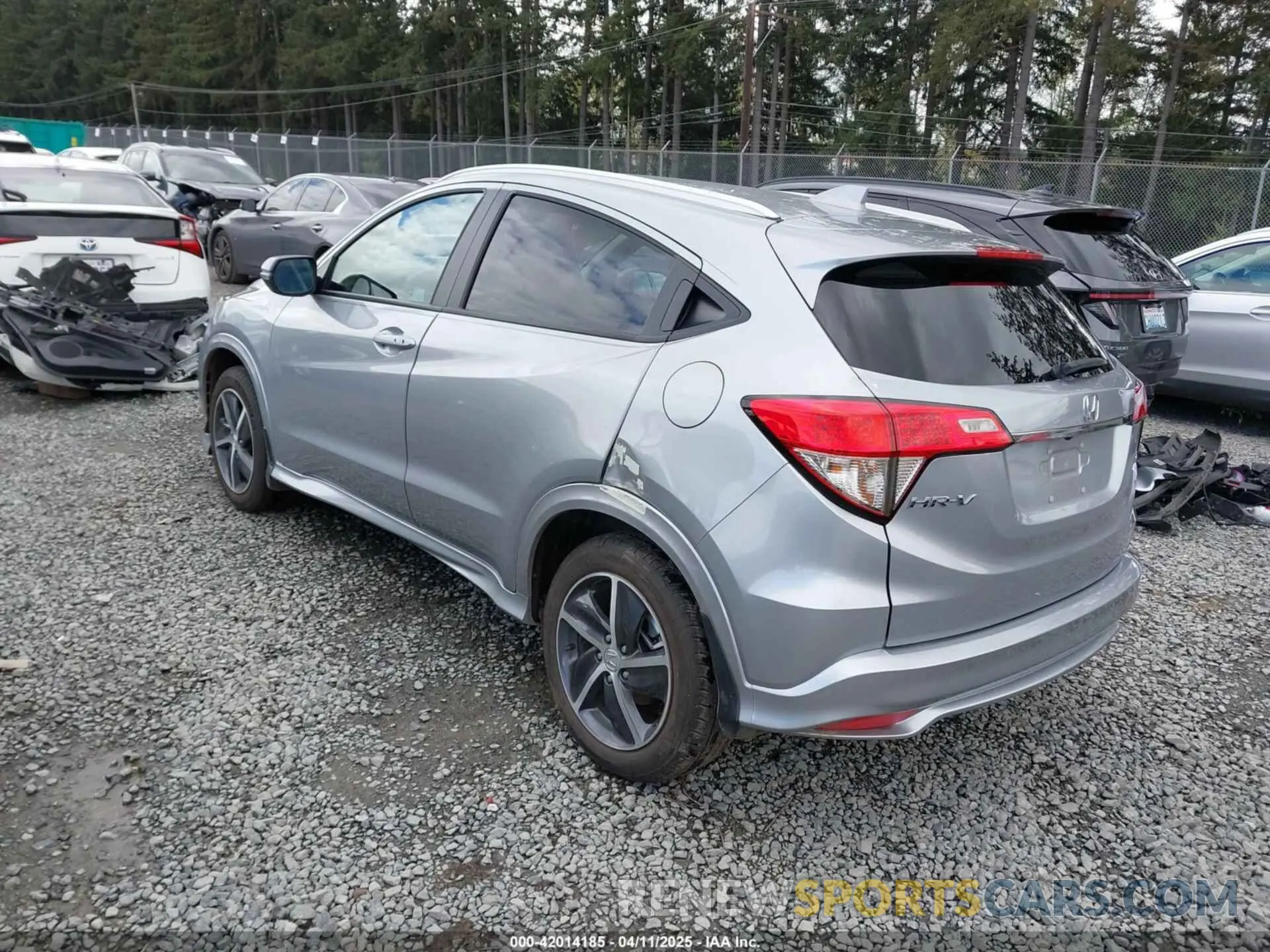 3 fotografías del automóvil dañado 3CZRU6H92KM711663 HONDA HR-V 2019