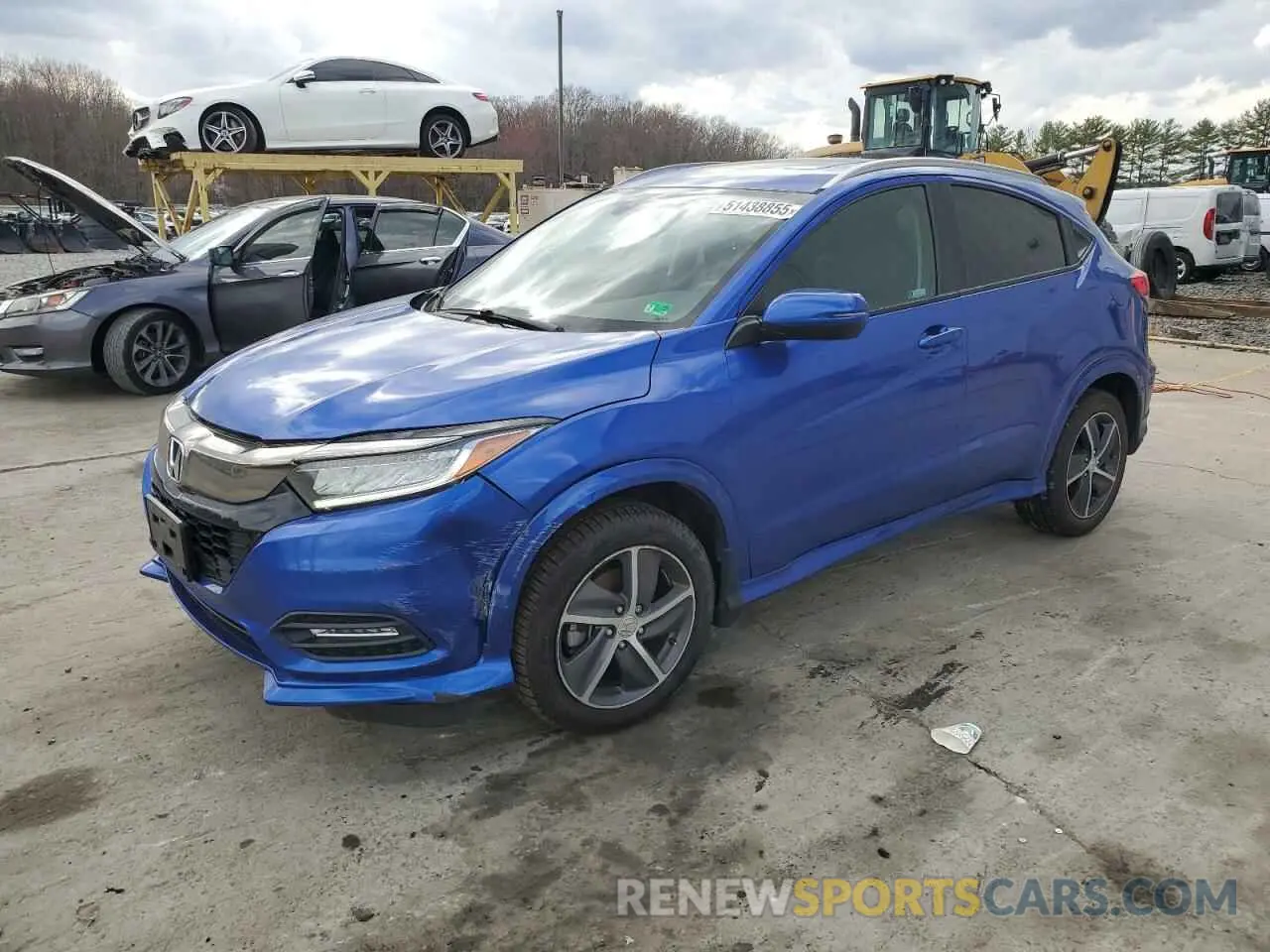 1 fotografías del automóvil dañado 3CZRU6H95KM710460 HONDA HR-V 2019