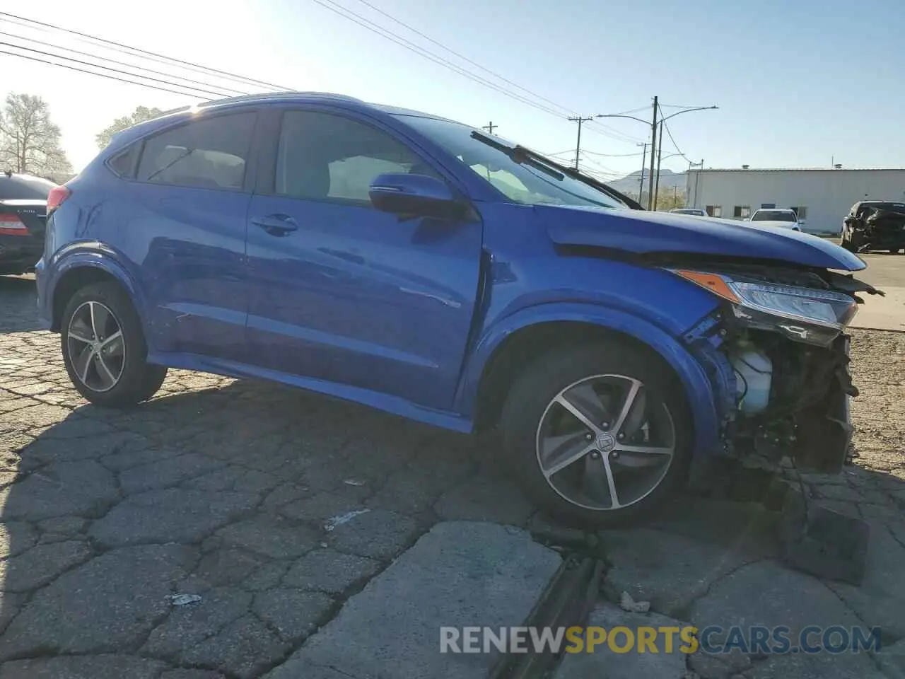 4 fotografías del automóvil dañado 3CZRU6H98KM710470 HONDA HR-V 2019