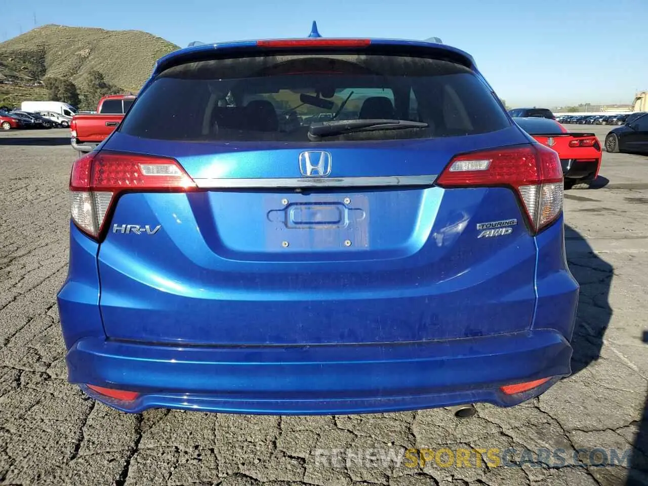 6 fotografías del automóvil dañado 3CZRU6H98KM710470 HONDA HR-V 2019