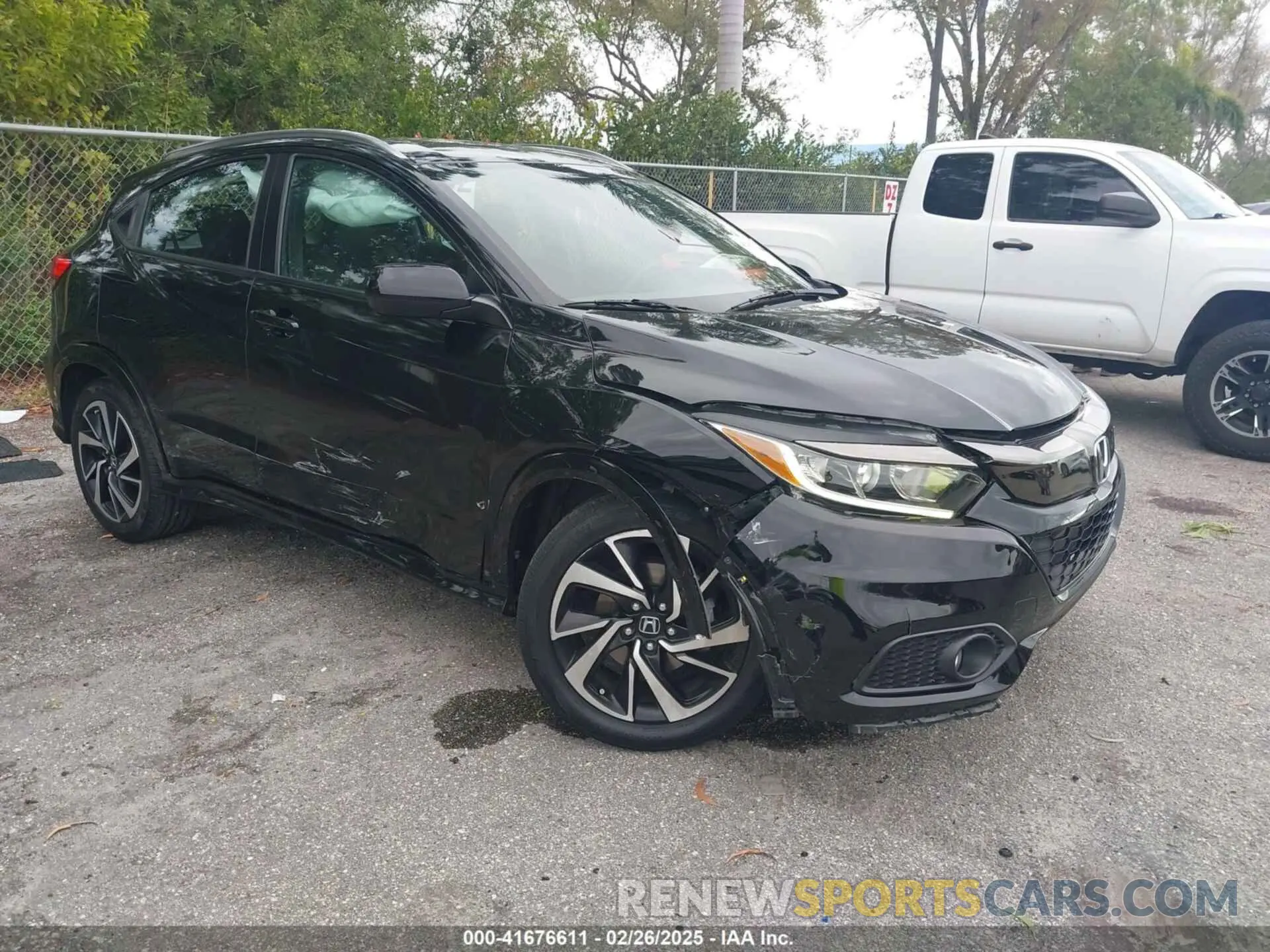 1 fotografías del automóvil dañado 3CZRU5H10LM710310 HONDA HR-V 2020