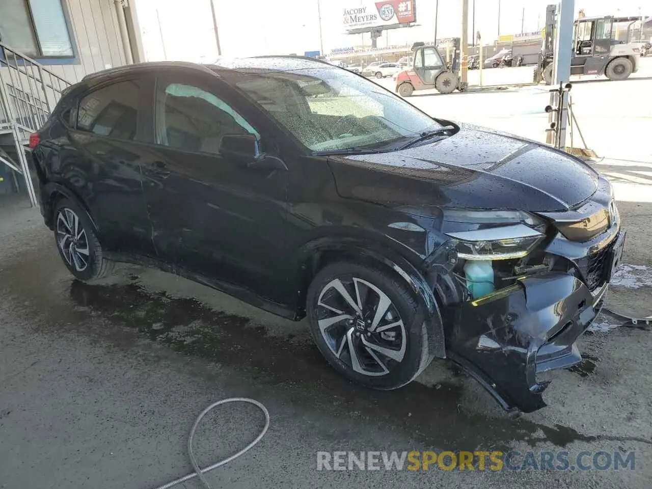 4 fotografías del automóvil dañado 3CZRU5H10LM719041 HONDA HR-V 2020