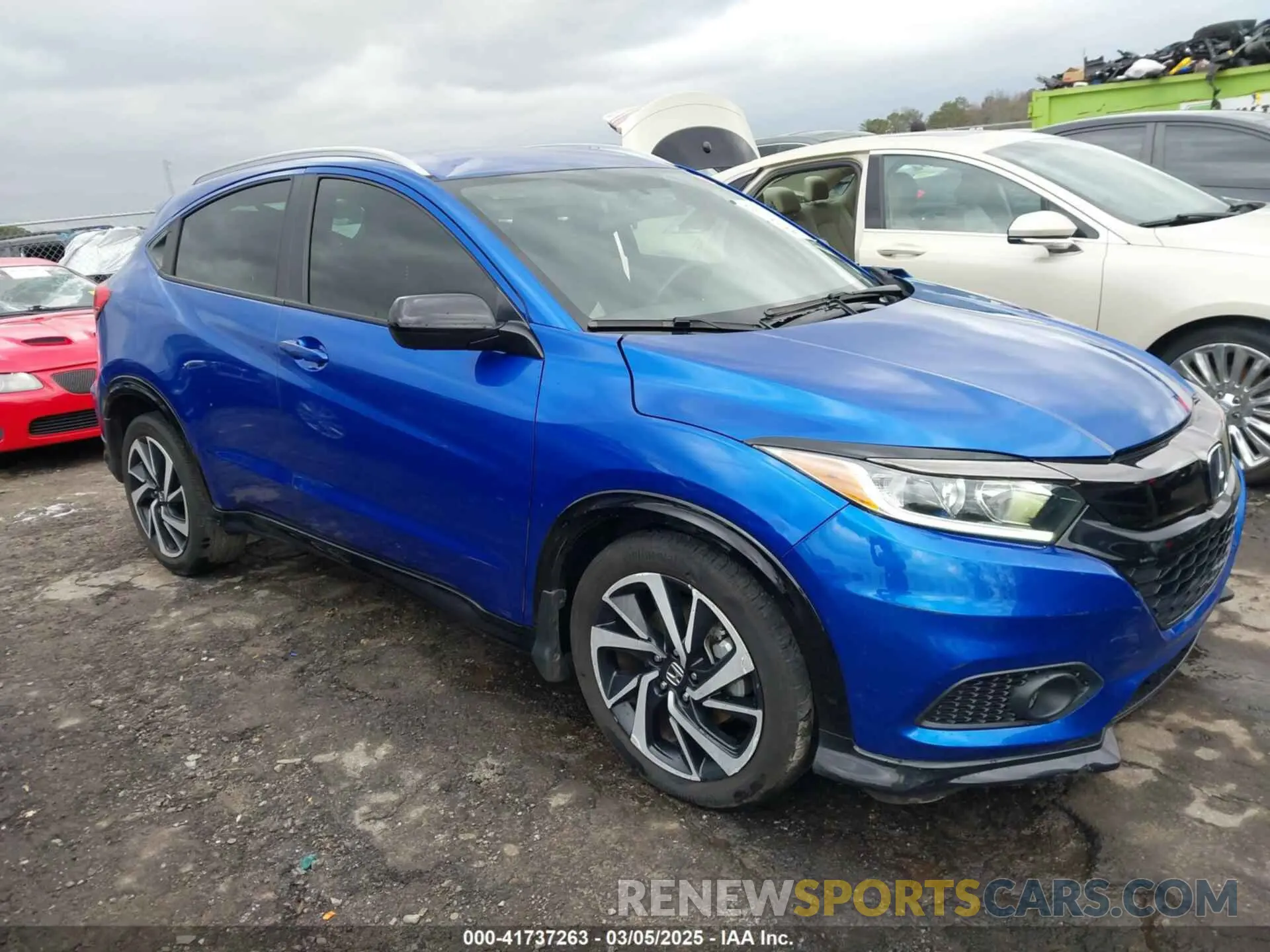 13 fotografías del automóvil dañado 3CZRU5H11LM715936 HONDA HR-V 2020