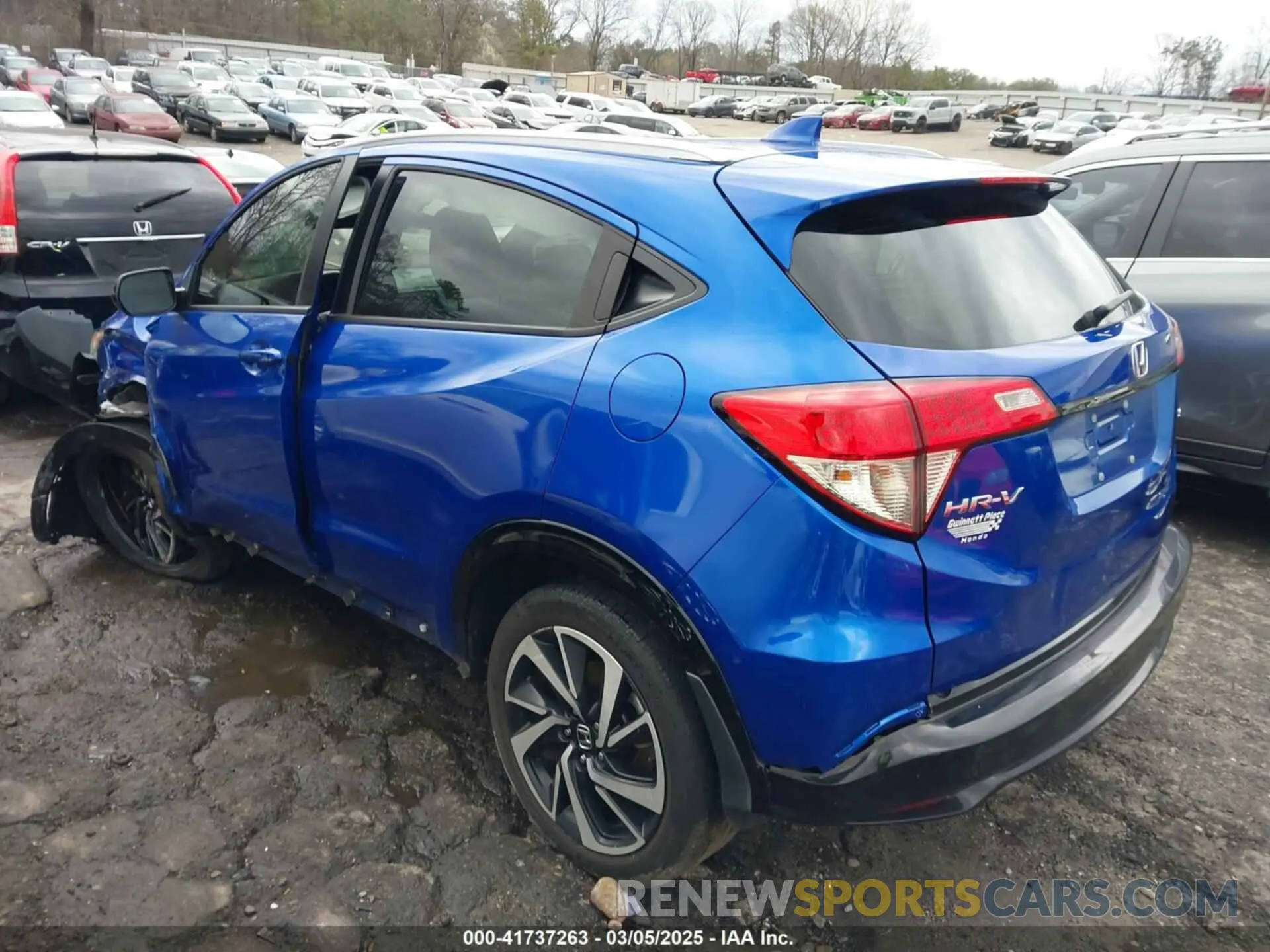 3 fotografías del automóvil dañado 3CZRU5H11LM715936 HONDA HR-V 2020