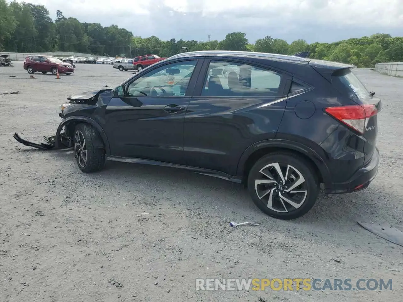 2 fotografías del automóvil dañado 3CZRU5H15LM713686 HONDA HR-V 2020
