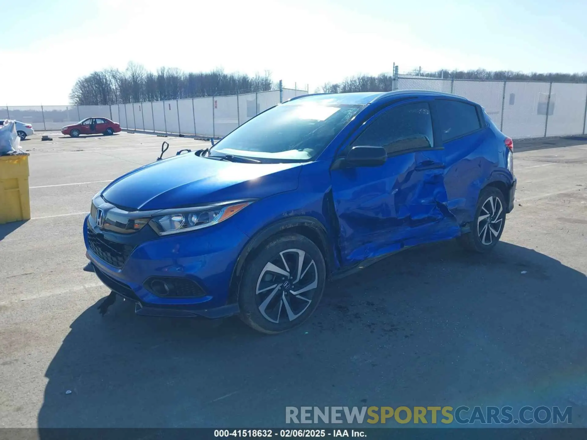 2 fotografías del automóvil dañado 3CZRU5H15LM718287 HONDA HR-V 2020
