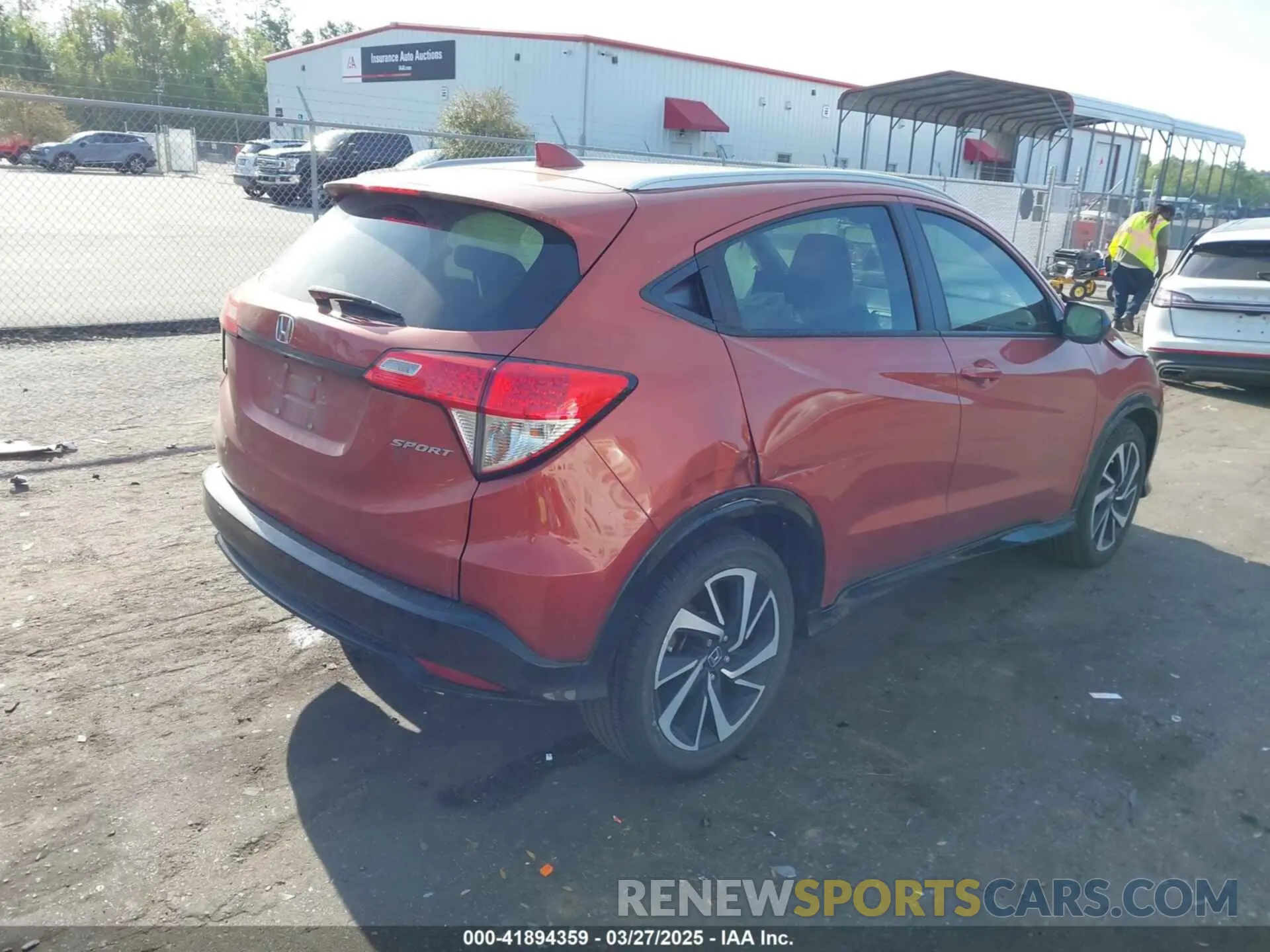 4 fotografías del automóvil dañado 3CZRU5H16LM709128 HONDA HR-V 2020