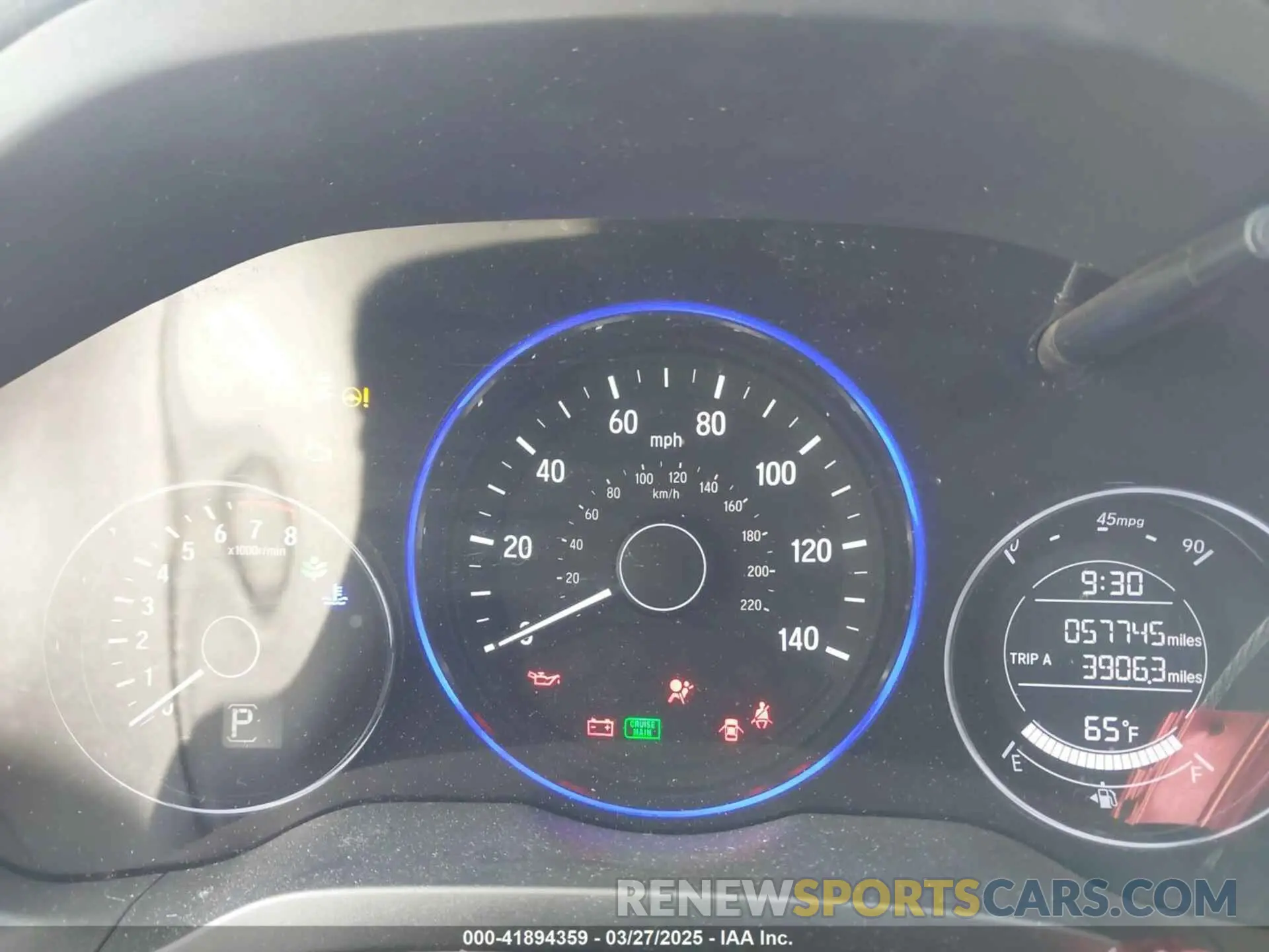 7 fotografías del automóvil dañado 3CZRU5H16LM709128 HONDA HR-V 2020