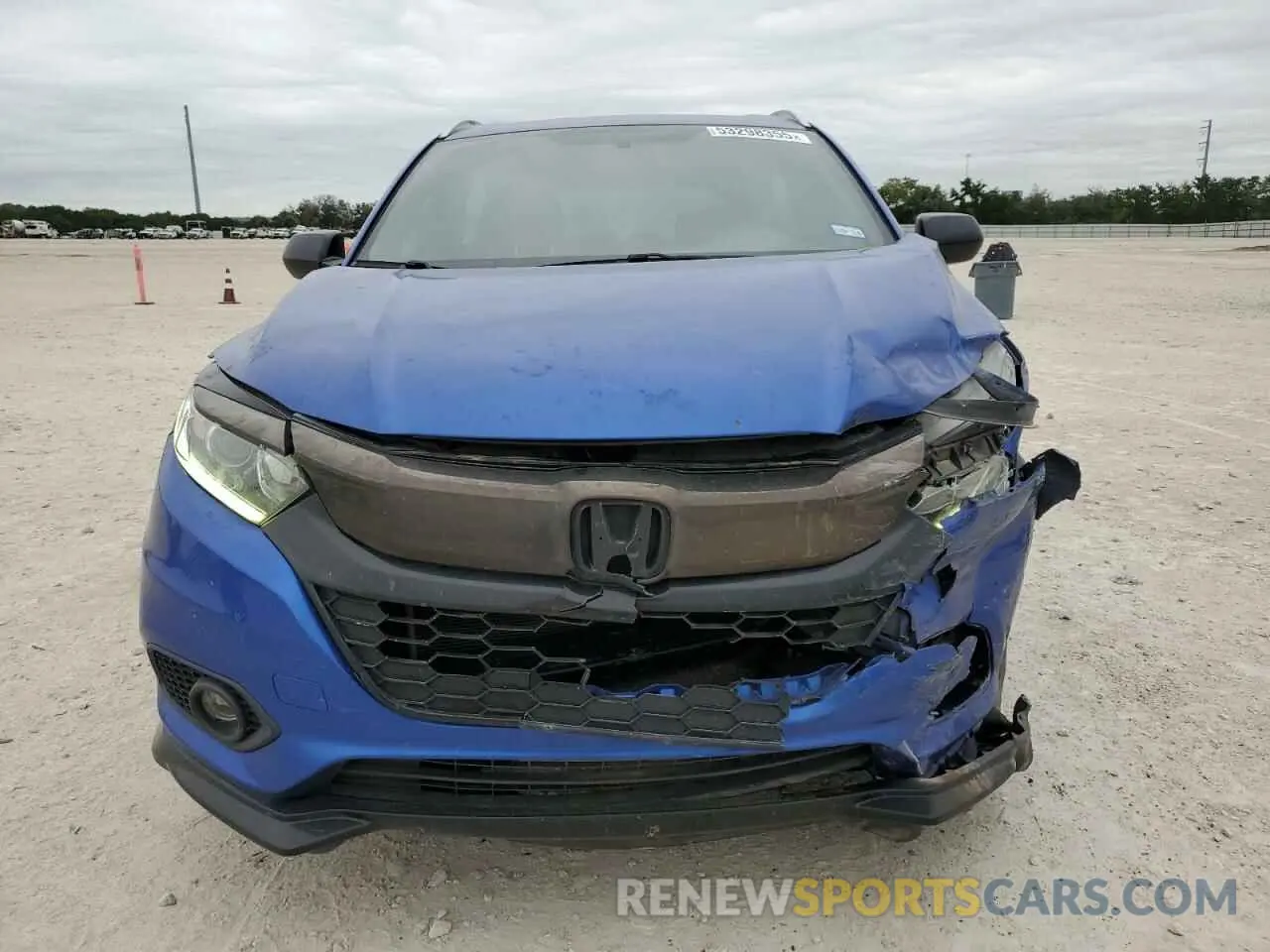 5 fotografías del automóvil dañado 3CZRU5H17LM712586 HONDA HR-V 2020