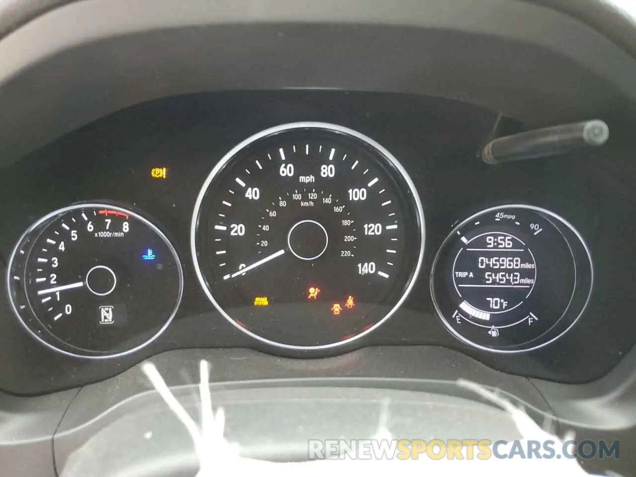9 fotografías del automóvil dañado 3CZRU5H17LM712586 HONDA HR-V 2020