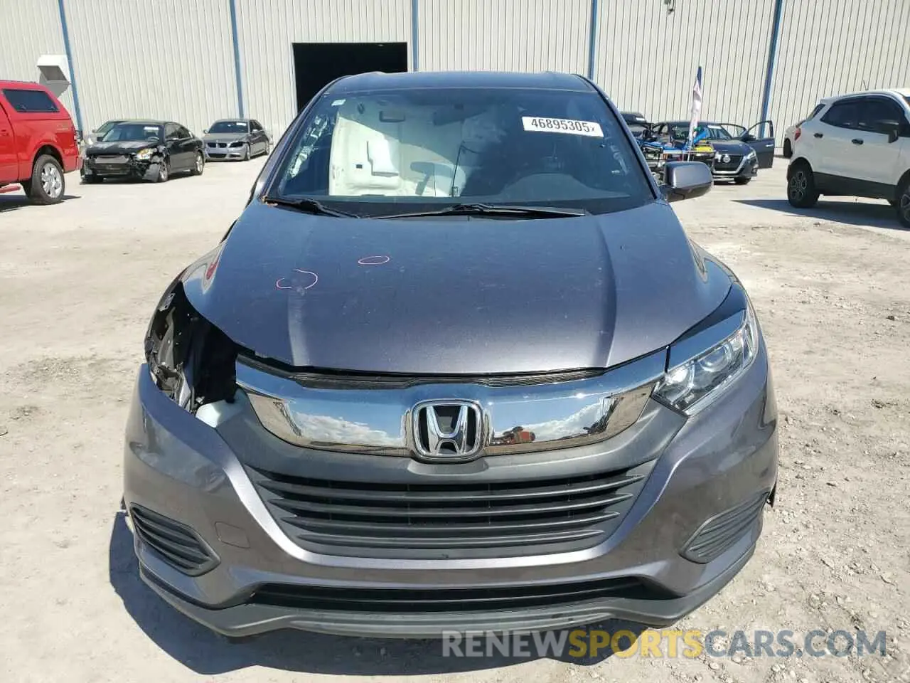 5 fotografías del automóvil dañado 3CZRU5H30LM705514 HONDA HR-V 2020