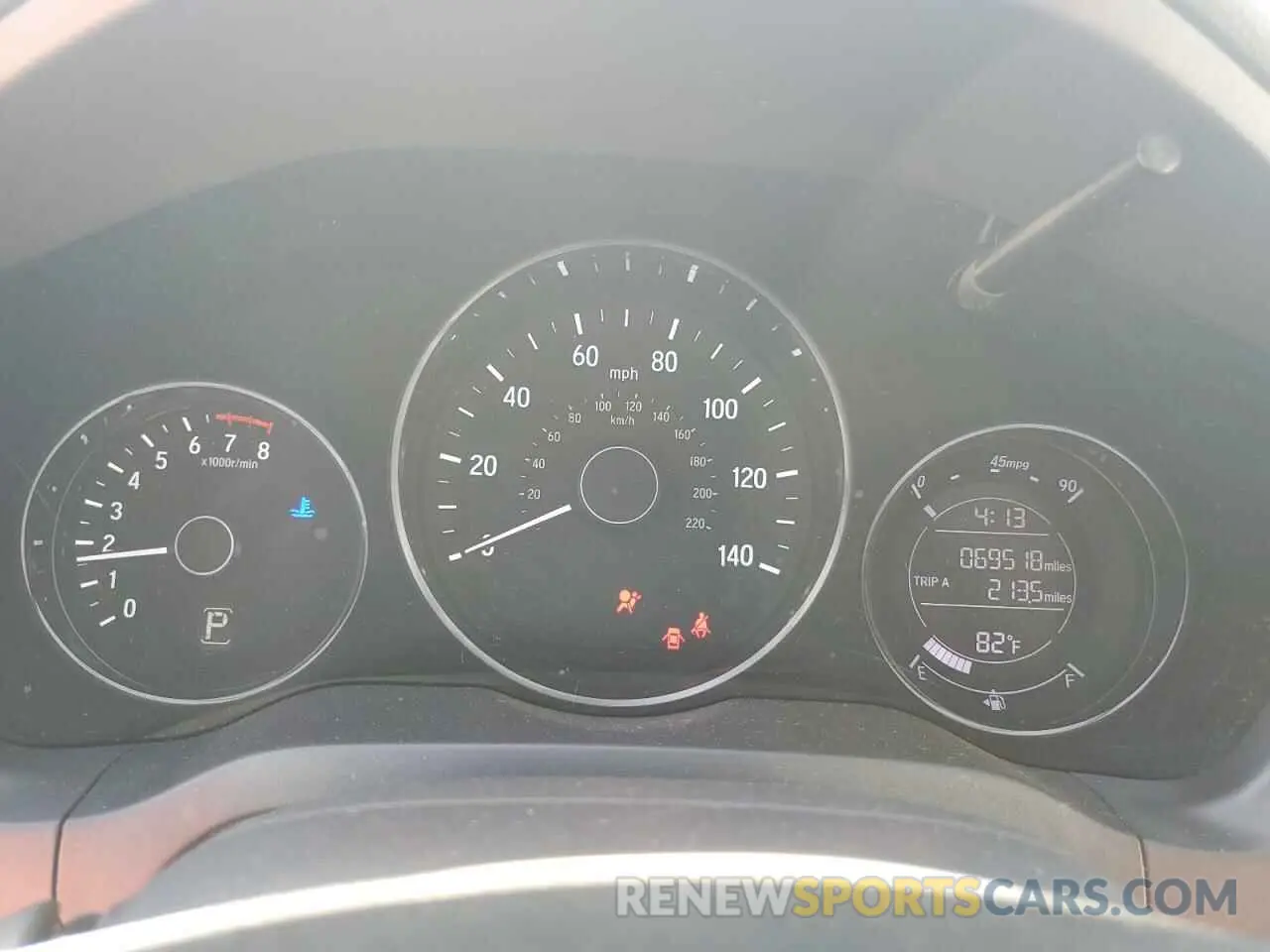 9 fotografías del automóvil dañado 3CZRU5H30LM705514 HONDA HR-V 2020