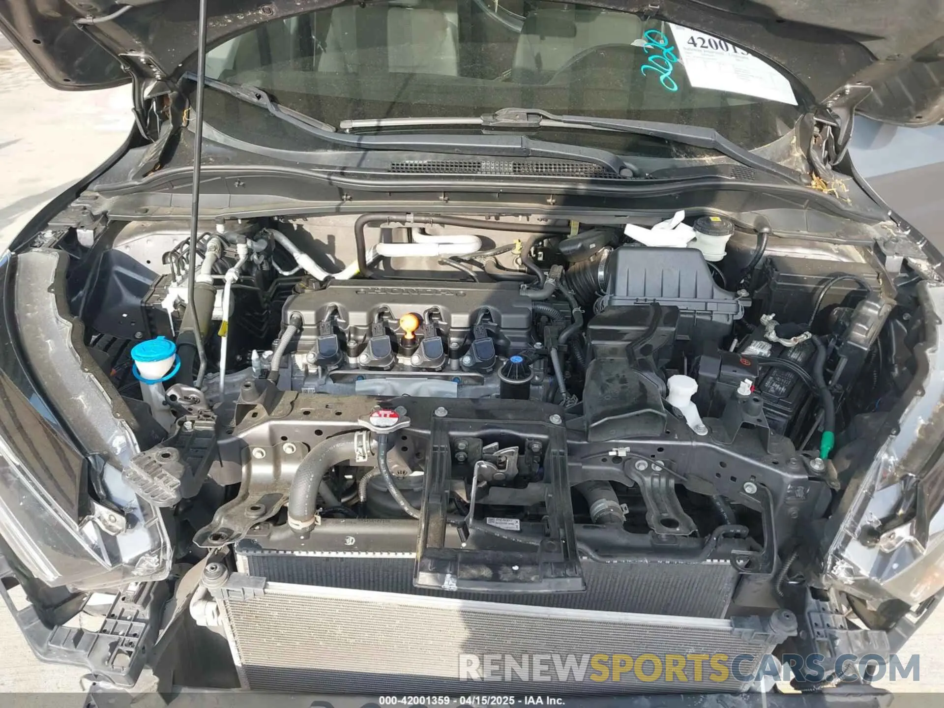 10 fotografías del automóvil dañado 3CZRU5H35LM708117 HONDA HR-V 2020