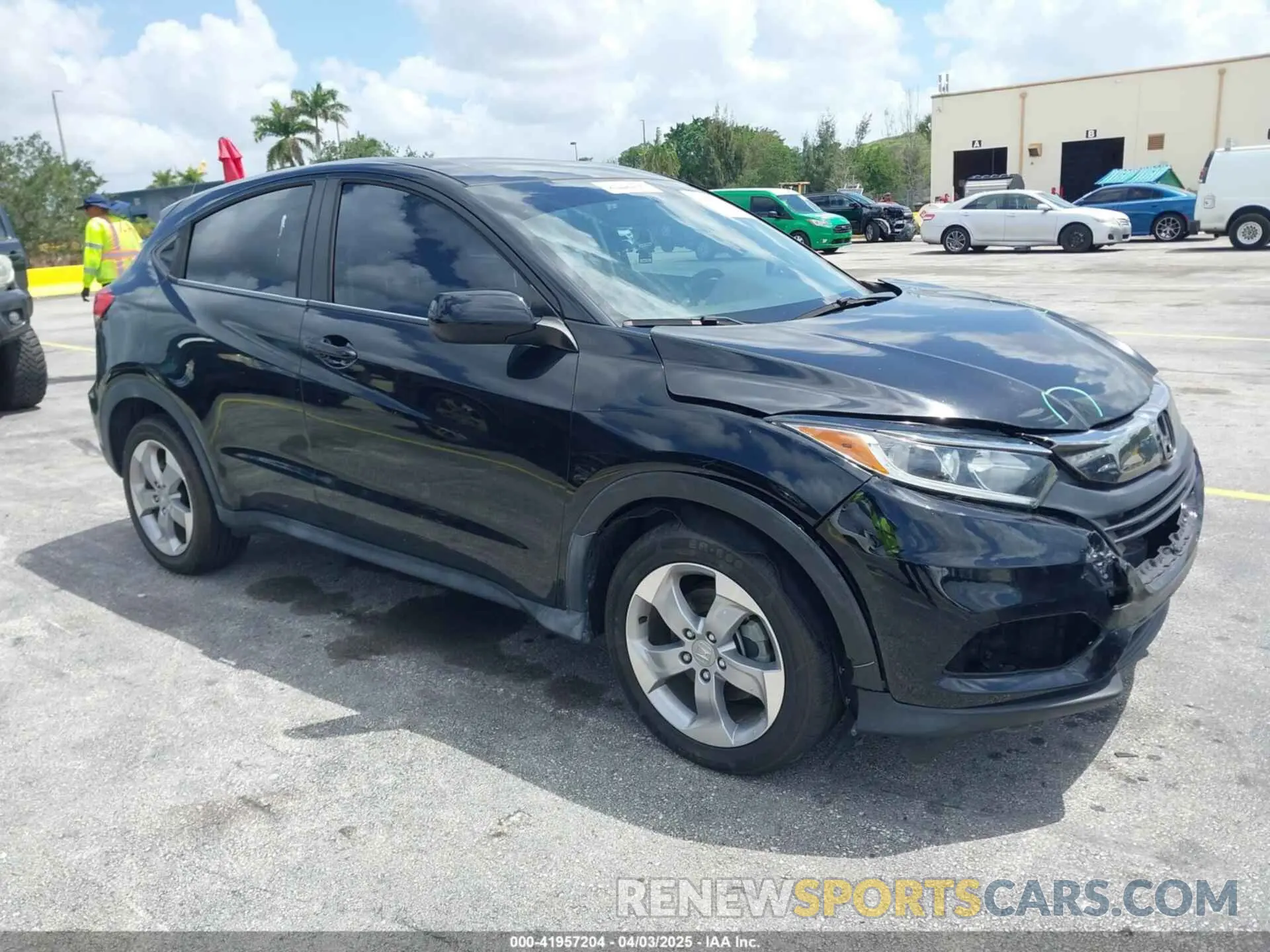 1 fotografías del automóvil dañado 3CZRU5H37LM709897 HONDA HR-V 2020