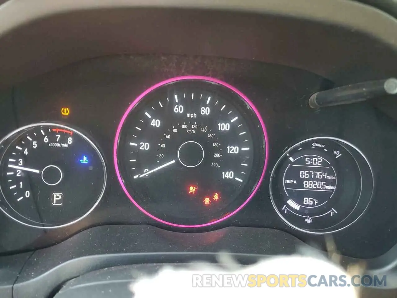 9 fotografías del automóvil dañado 3CZRU5H39LM713806 HONDA HR-V 2020