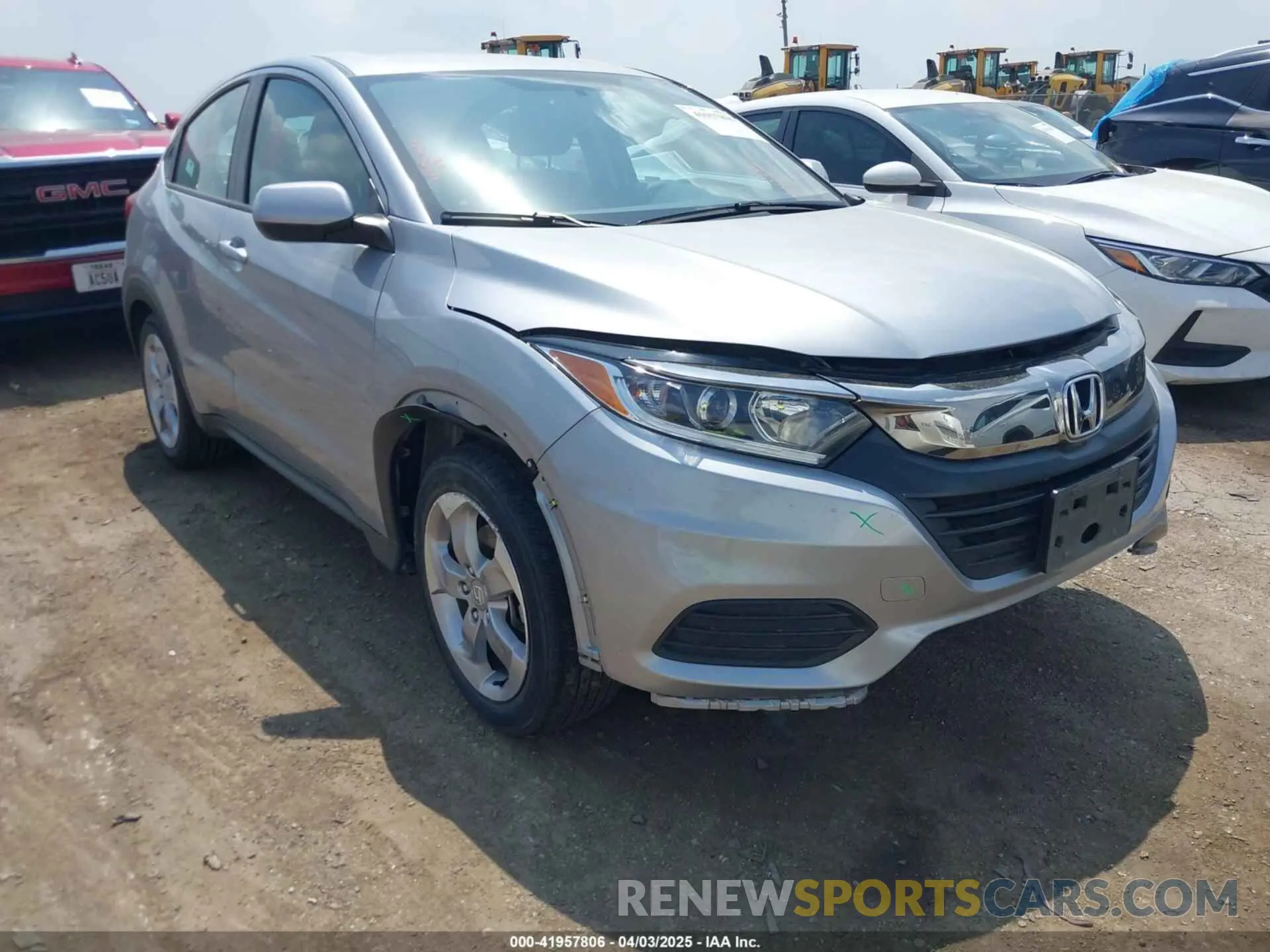 1 fotografías del automóvil dañado 3CZRU5H3XLM718688 HONDA HR-V 2020