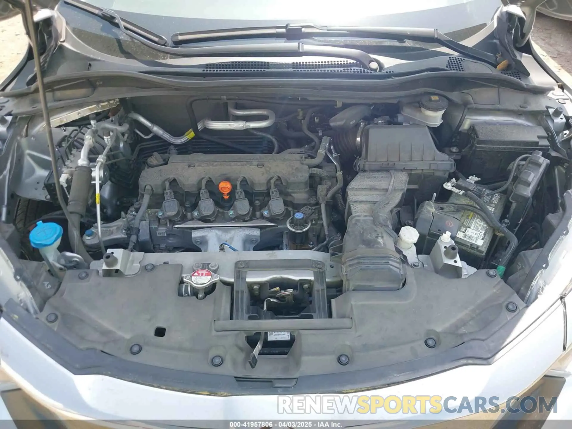 10 fotografías del automóvil dañado 3CZRU5H3XLM718688 HONDA HR-V 2020