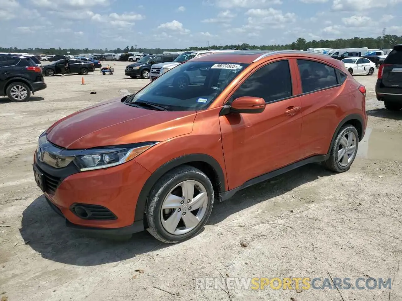 1 fotografías del automóvil dañado 3CZRU5H50LM709287 HONDA HR-V 2020