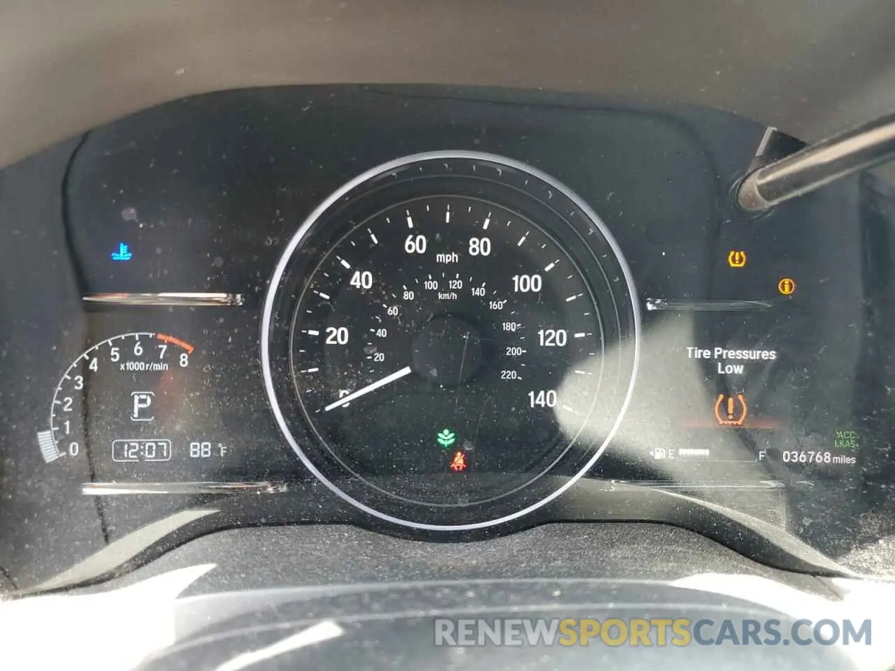 9 fotografías del automóvil dañado 3CZRU5H50LM709287 HONDA HR-V 2020