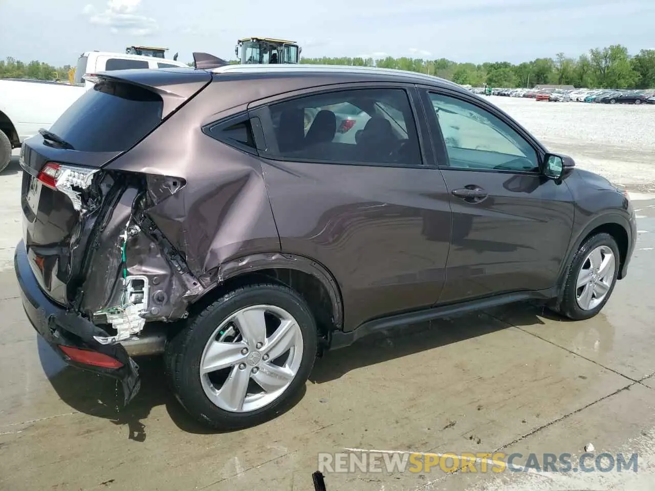 3 fotografías del automóvil dañado 3CZRU5H51LM711002 HONDA HR-V 2020