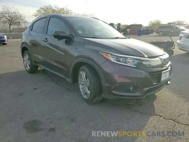 10 fotografías del automóvil dañado 3CZRU5H51LM715194 HONDA HR-V 2020