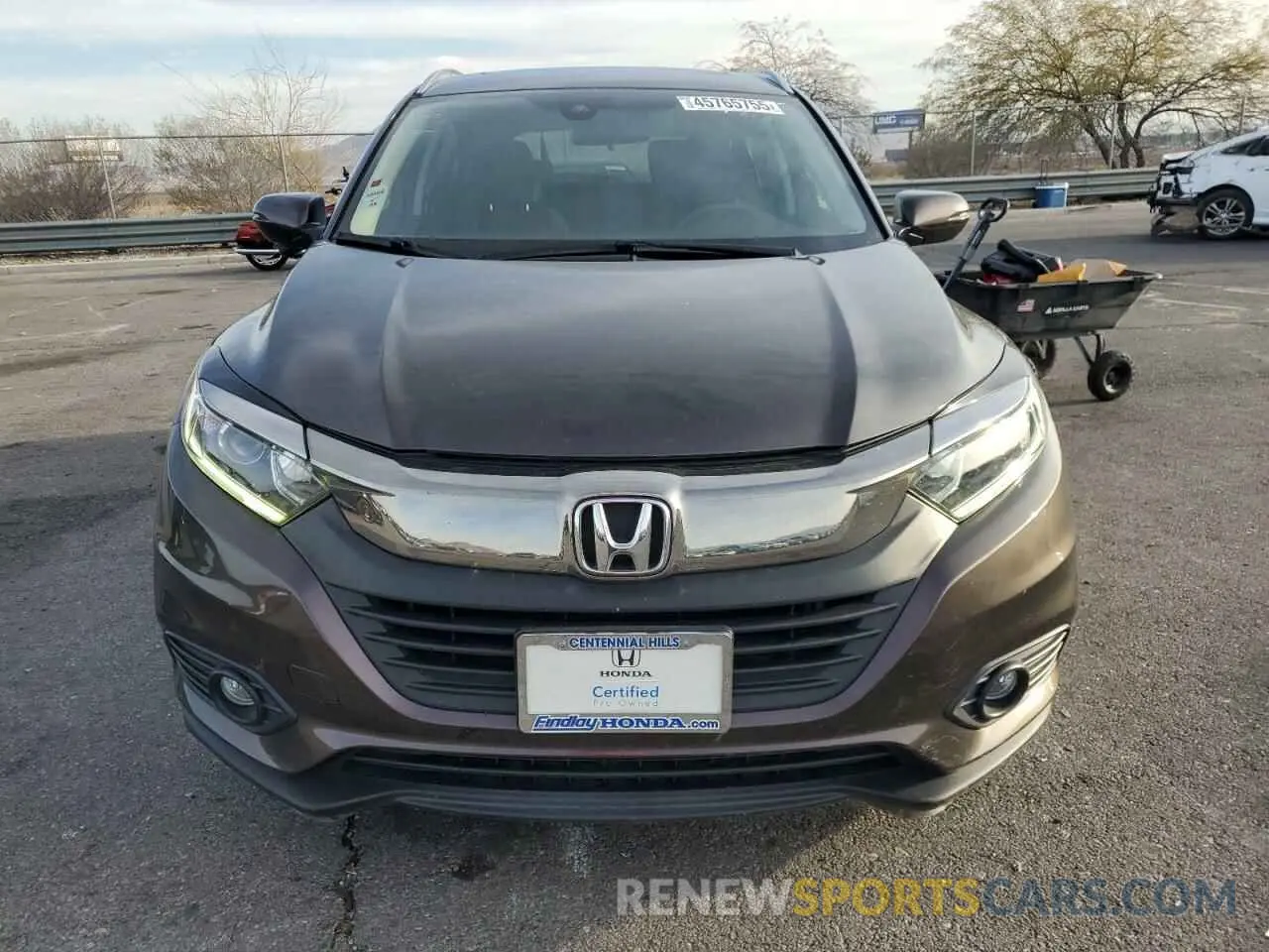5 fotografías del automóvil dañado 3CZRU5H51LM715194 HONDA HR-V 2020