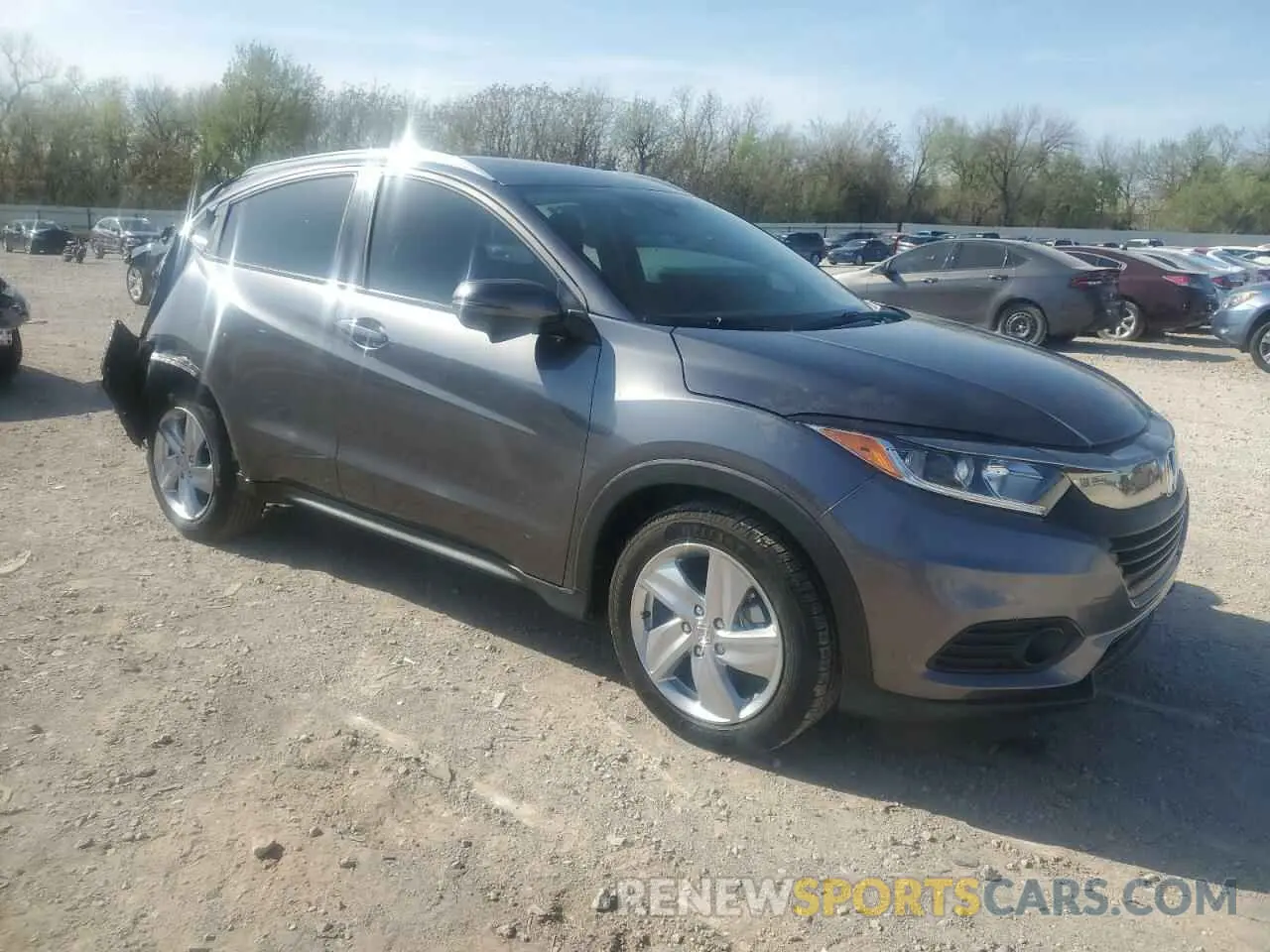 4 fotografías del automóvil dañado 3CZRU5H51LM717611 HONDA HR-V 2020