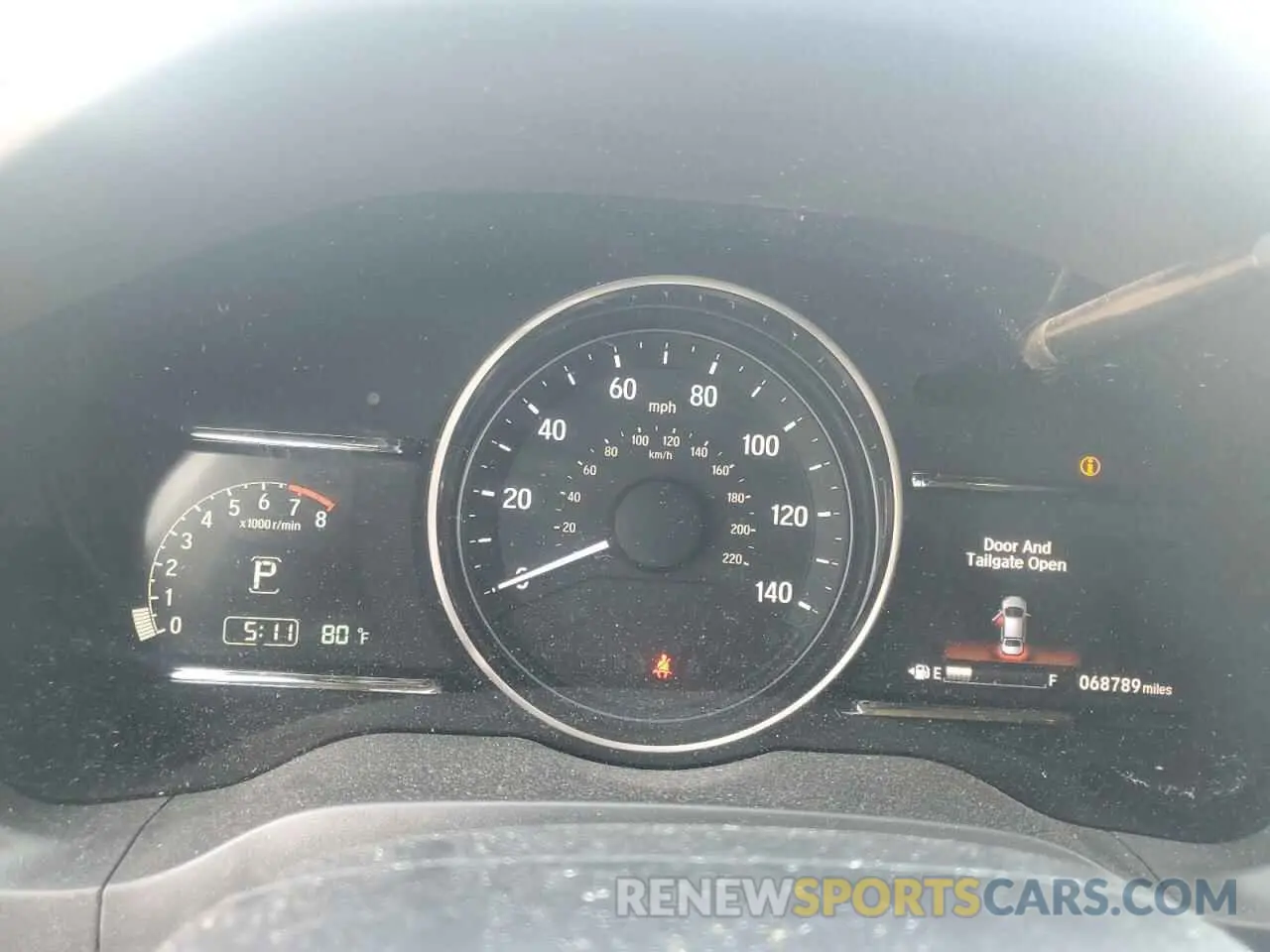 9 fotografías del automóvil dañado 3CZRU5H51LM717611 HONDA HR-V 2020