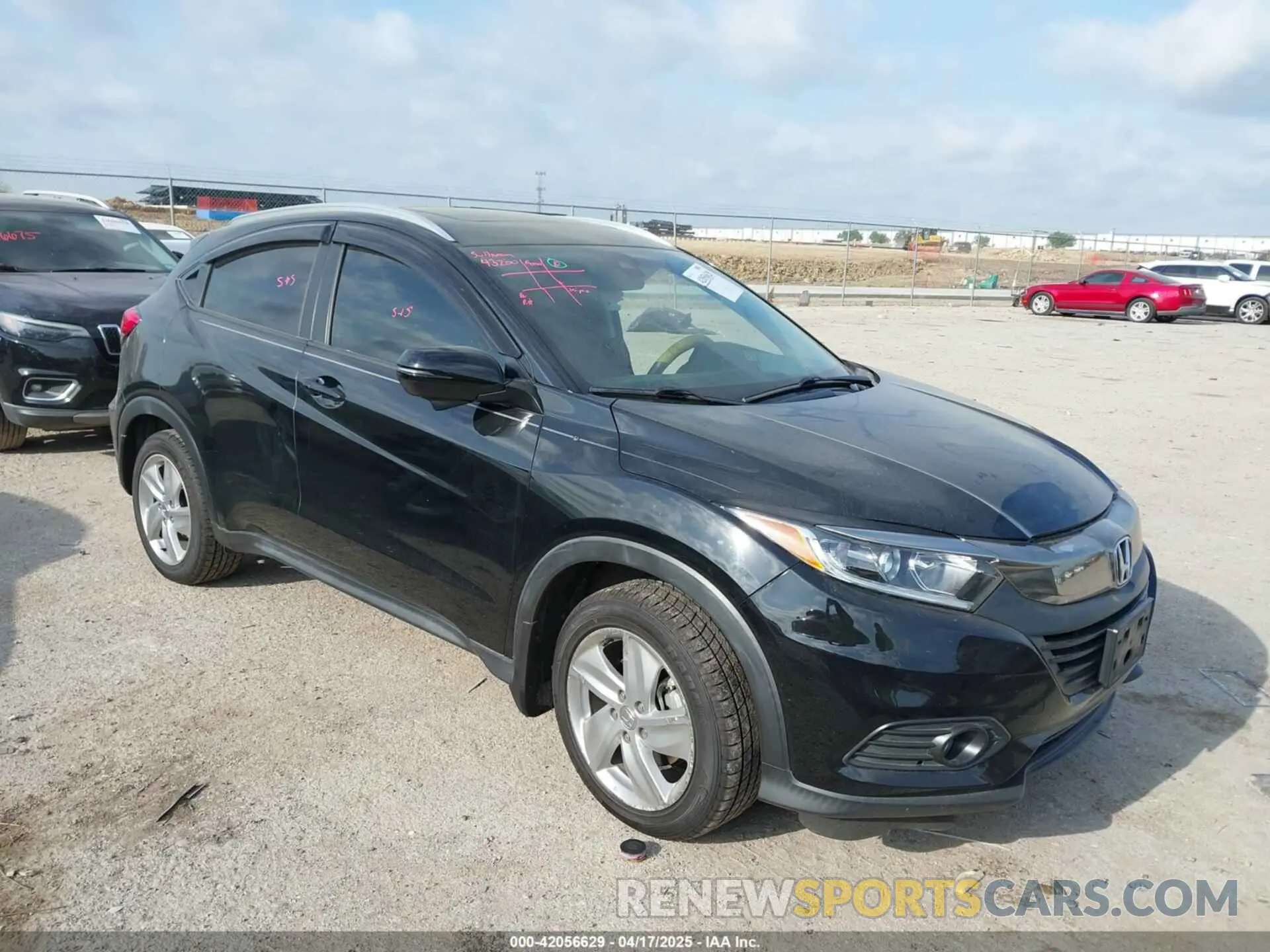 1 fotografías del automóvil dañado 3CZRU5H52LM712370 HONDA HR-V 2020