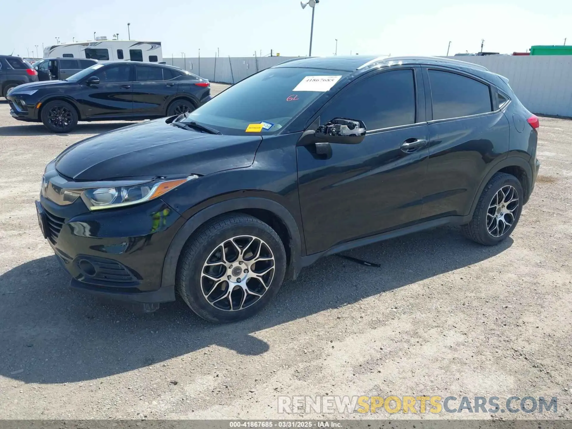2 fotografías del automóvil dañado 3CZRU5H53LM706108 HONDA HR-V 2020
