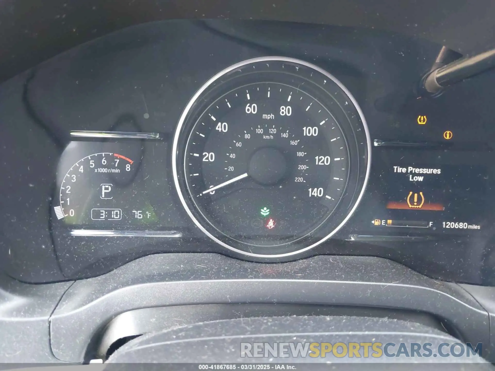 7 fotografías del automóvil dañado 3CZRU5H53LM706108 HONDA HR-V 2020