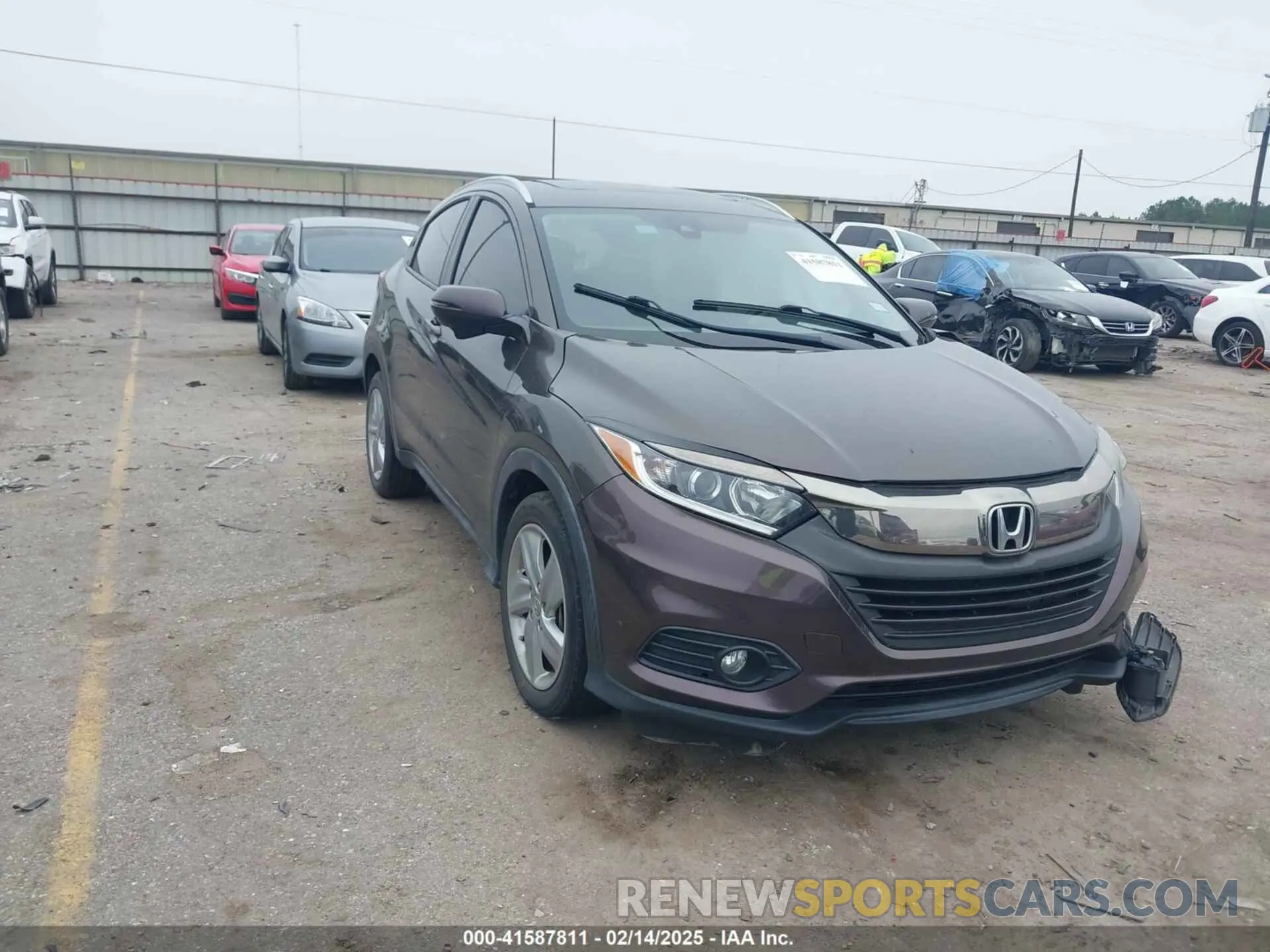 1 fotografías del automóvil dañado 3CZRU5H57LM701722 HONDA HR-V 2020
