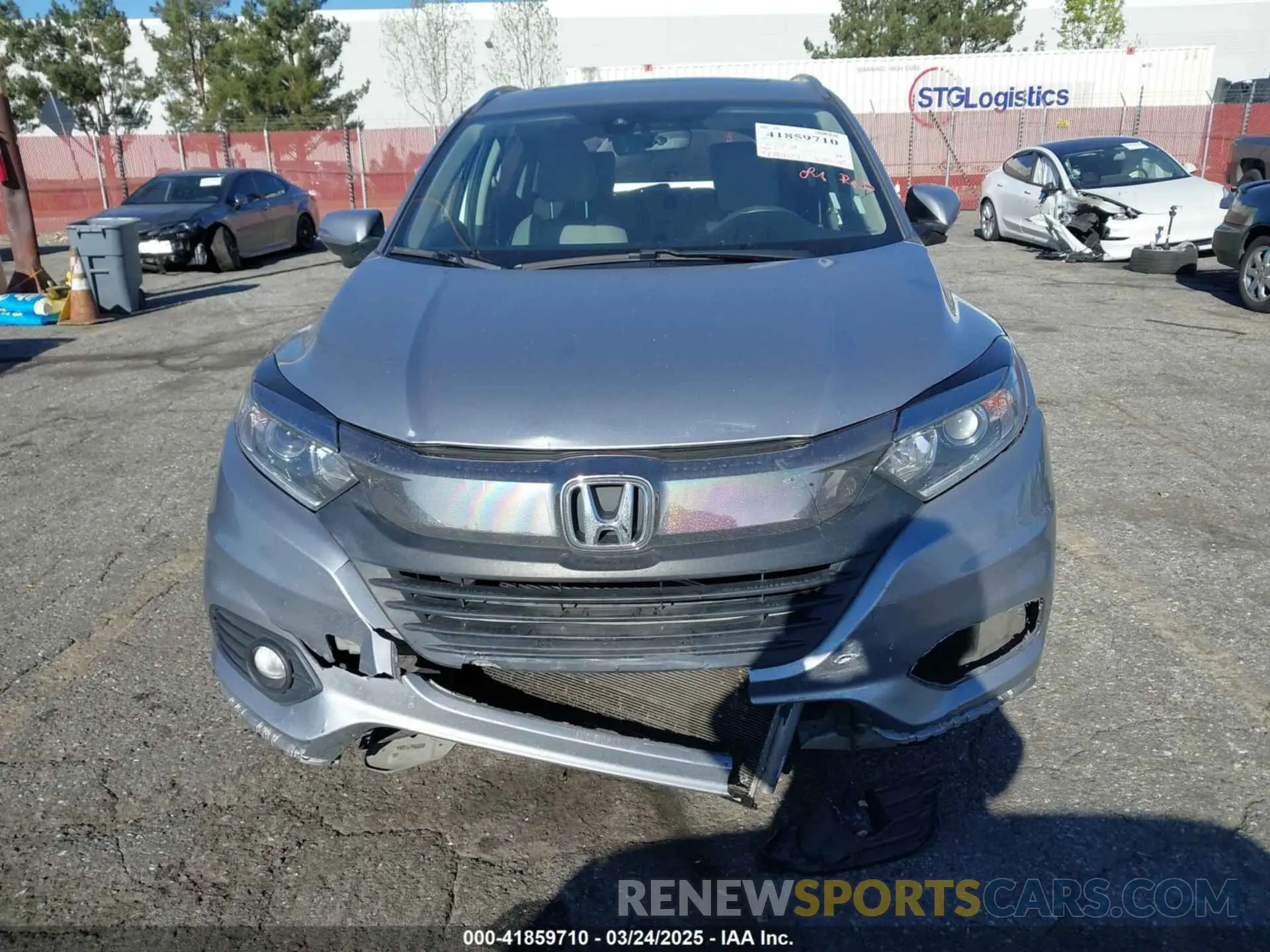 6 fotografías del automóvil dañado 3CZRU5H58LM710980 HONDA HR-V 2020