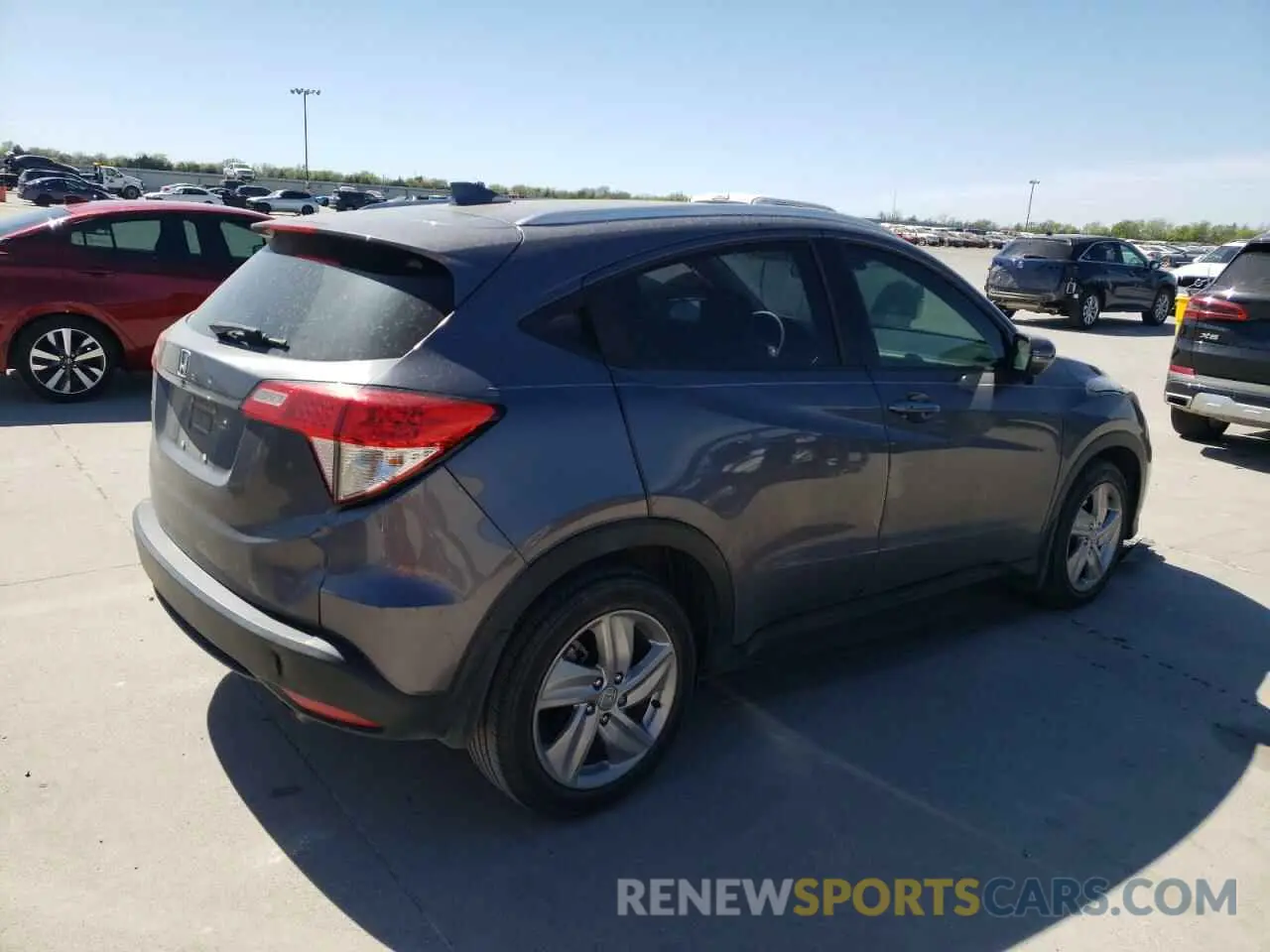 3 fotografías del automóvil dañado 3CZRU5H59LM710759 HONDA HR-V 2020