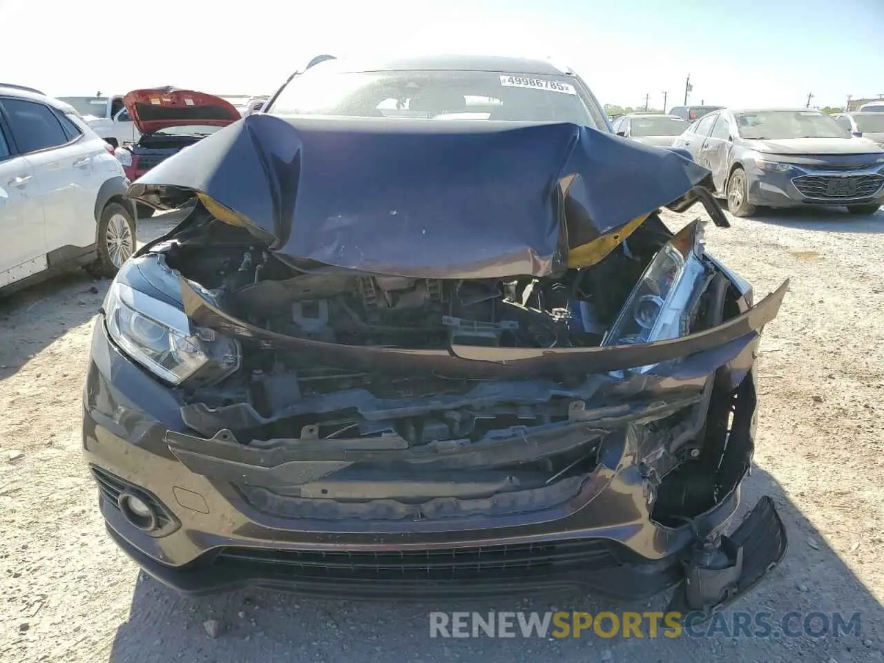 5 fotografías del automóvil dañado 3CZRU5H59LM715198 HONDA HR-V 2020