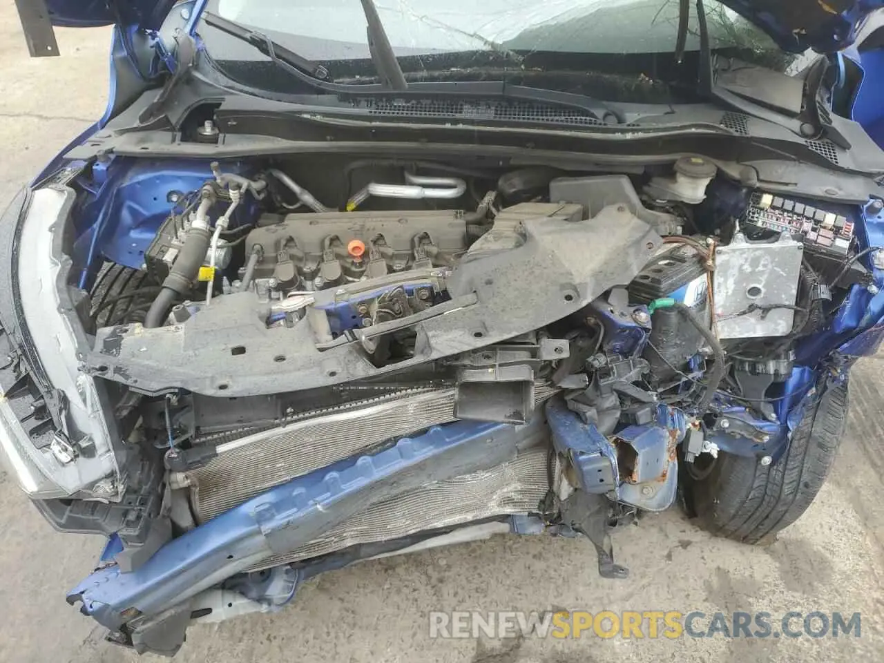 12 fotografías del automóvil dañado 3CZRU5H5XLM700855 HONDA HR-V 2020