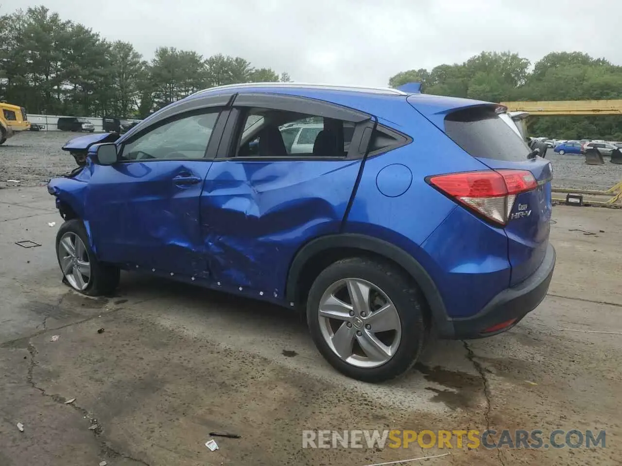 2 fotografías del automóvil dañado 3CZRU5H5XLM700855 HONDA HR-V 2020