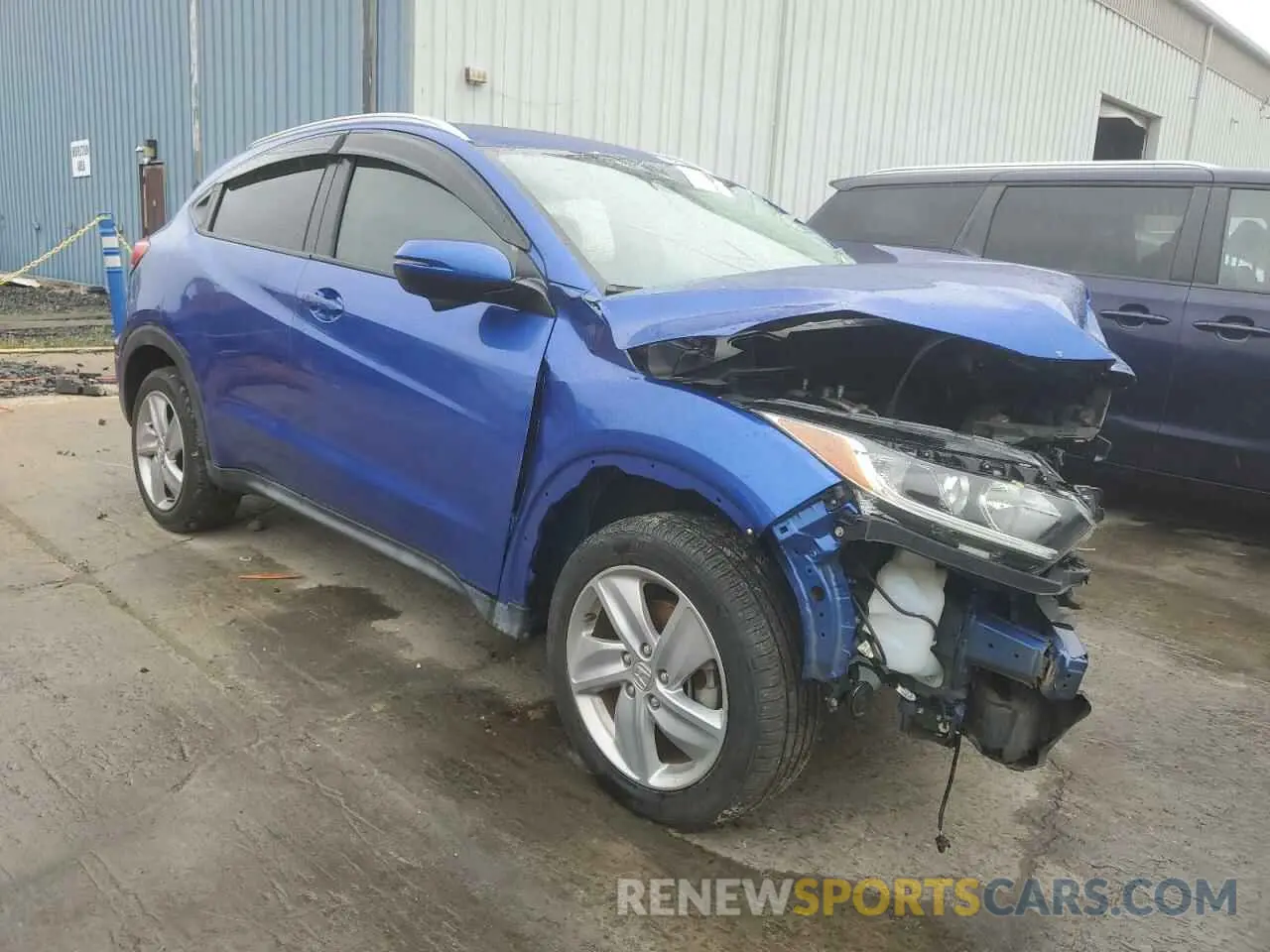 4 fotografías del automóvil dañado 3CZRU5H5XLM700855 HONDA HR-V 2020