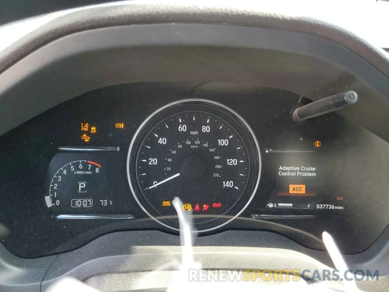 9 fotografías del automóvil dañado 3CZRU5H5XLM715260 HONDA HR-V 2020