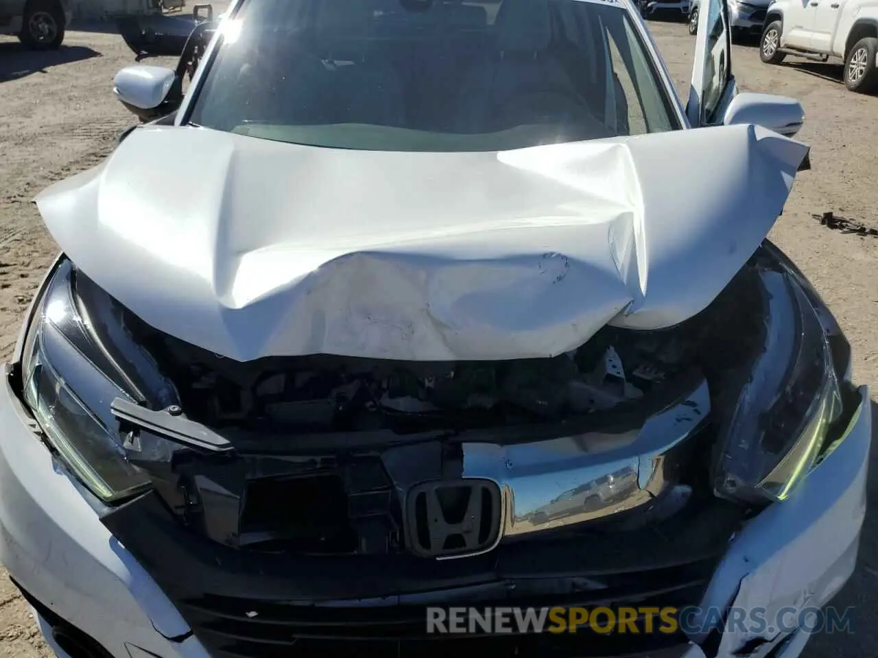 12 fotografías del automóvil dañado 3CZRU5H75LM717192 HONDA HR-V 2020