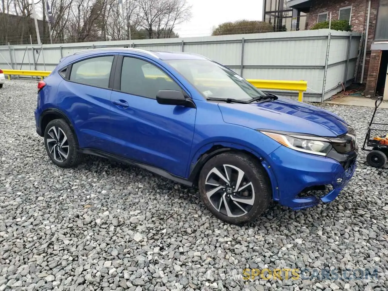 4 fotografías del automóvil dañado 3CZRU6H10LM731468 HONDA HR-V 2020