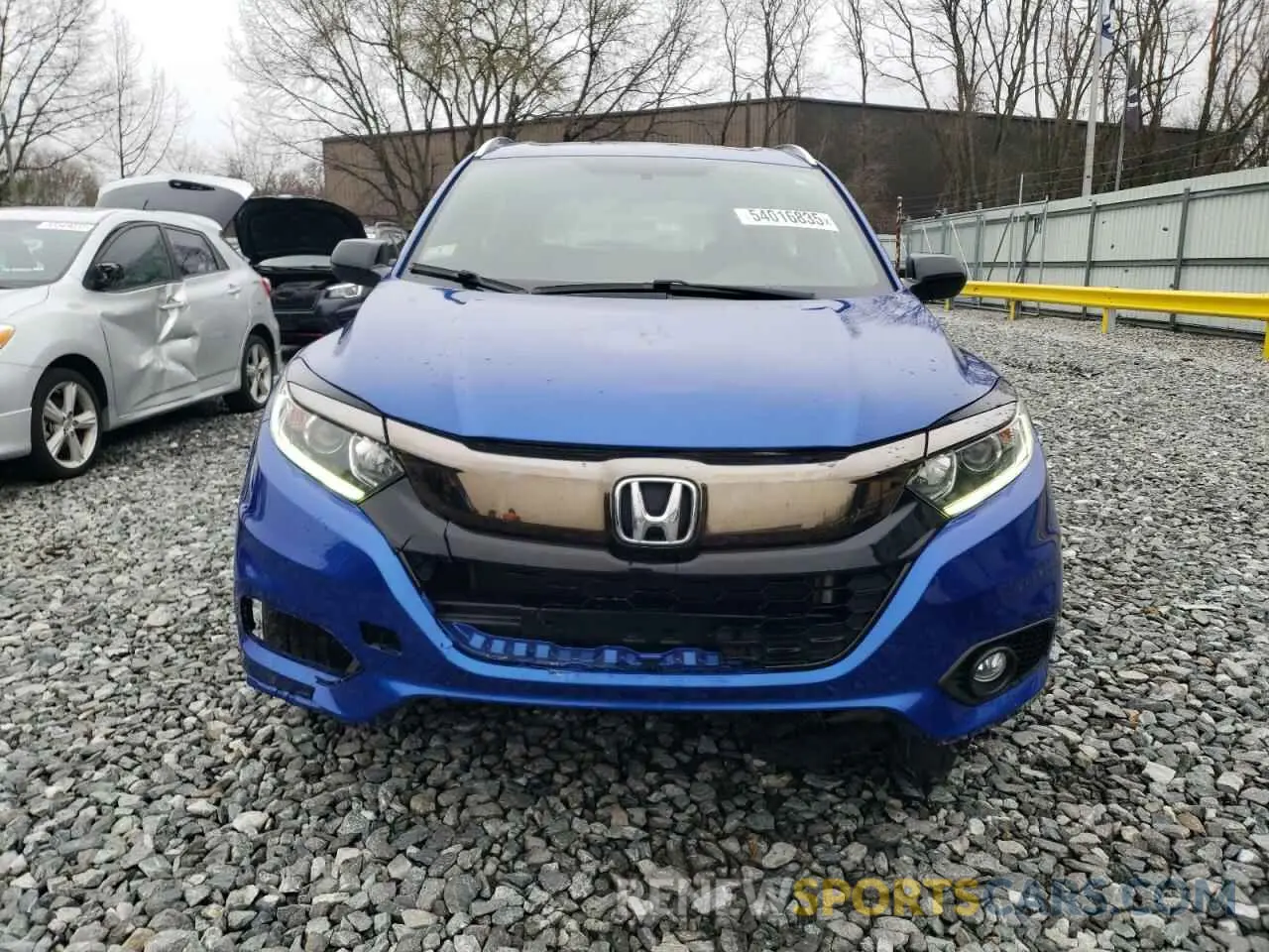 5 fotografías del automóvil dañado 3CZRU6H10LM731468 HONDA HR-V 2020