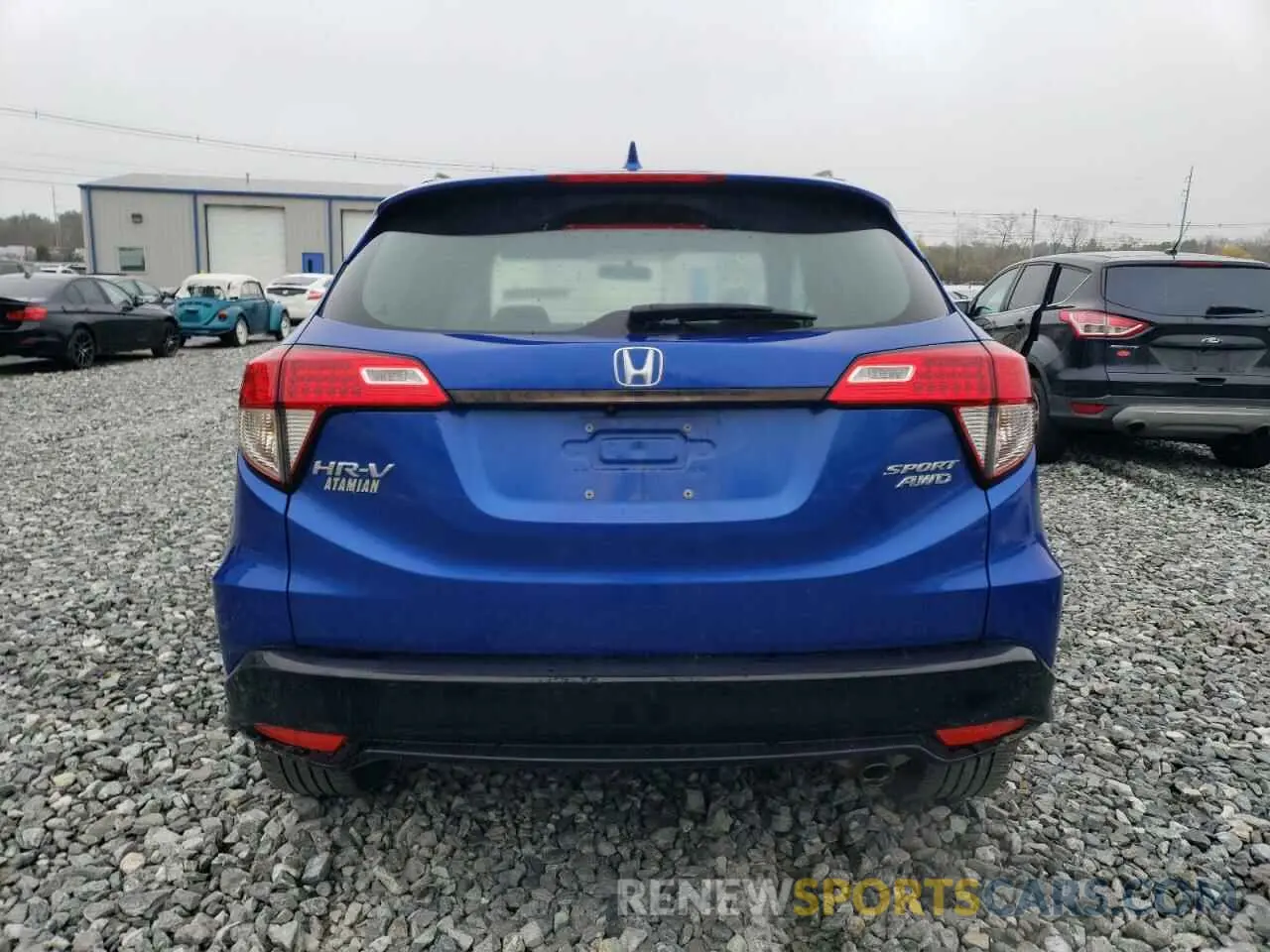 6 fotografías del automóvil dañado 3CZRU6H10LM731468 HONDA HR-V 2020