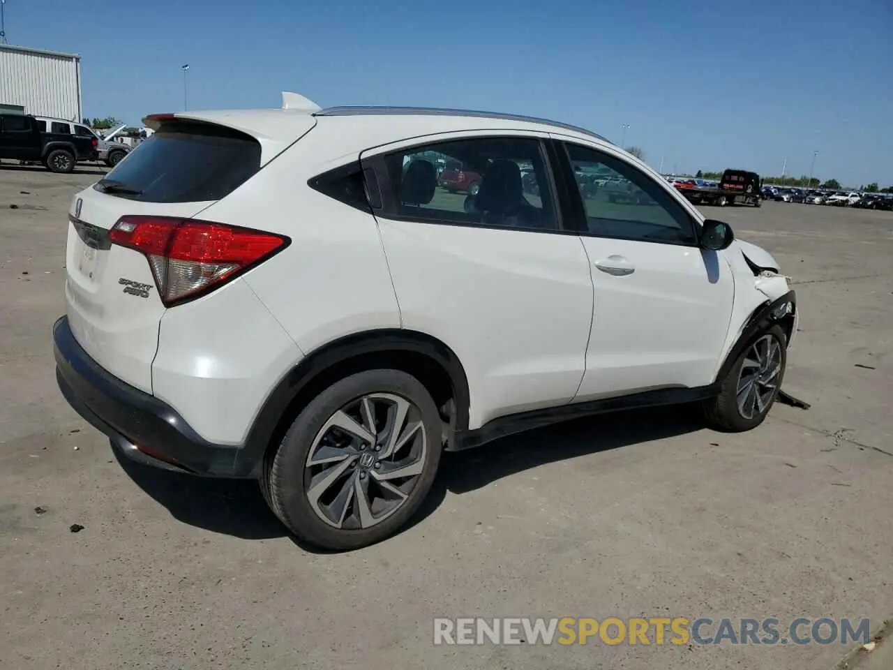 3 fotografías del automóvil dañado 3CZRU6H12LM706488 HONDA HR-V 2020