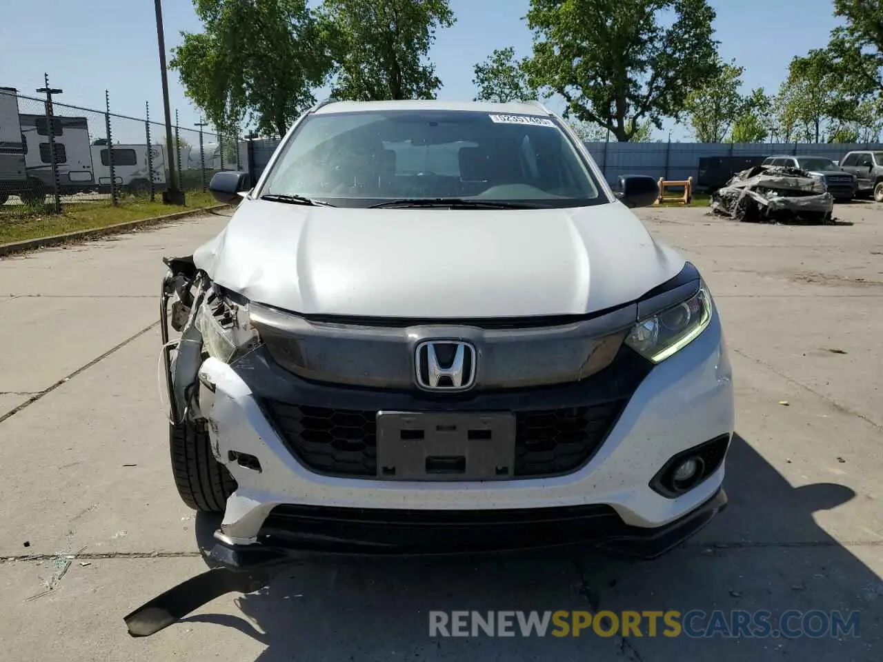 5 fotografías del automóvil dañado 3CZRU6H12LM706488 HONDA HR-V 2020