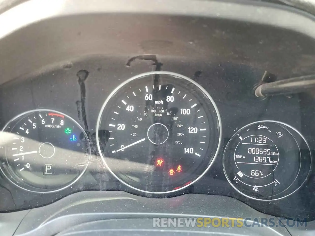 9 fotografías del automóvil dañado 3CZRU6H12LM706488 HONDA HR-V 2020