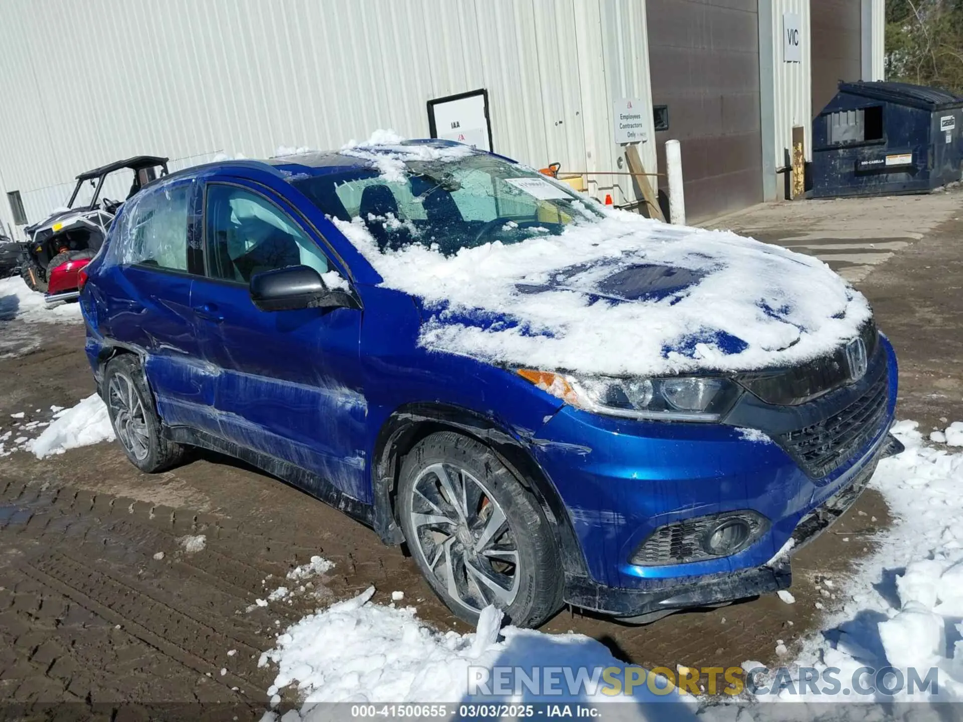 1 fotografías del automóvil dañado 3CZRU6H12LM733433 HONDA HR-V 2020
